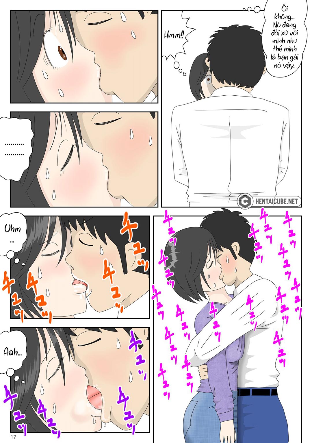 Đọc truyện hentai Bị mẹ phát hiện đang rình trộm thủ dâm - Chap 3 - Đỉnh cao sung sướng