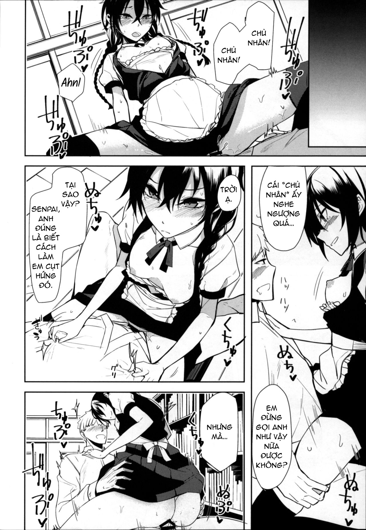 Đọc truyện hentai Kouhai-chan ni Eroi Koto Sareru Hon 6 - Chap 6