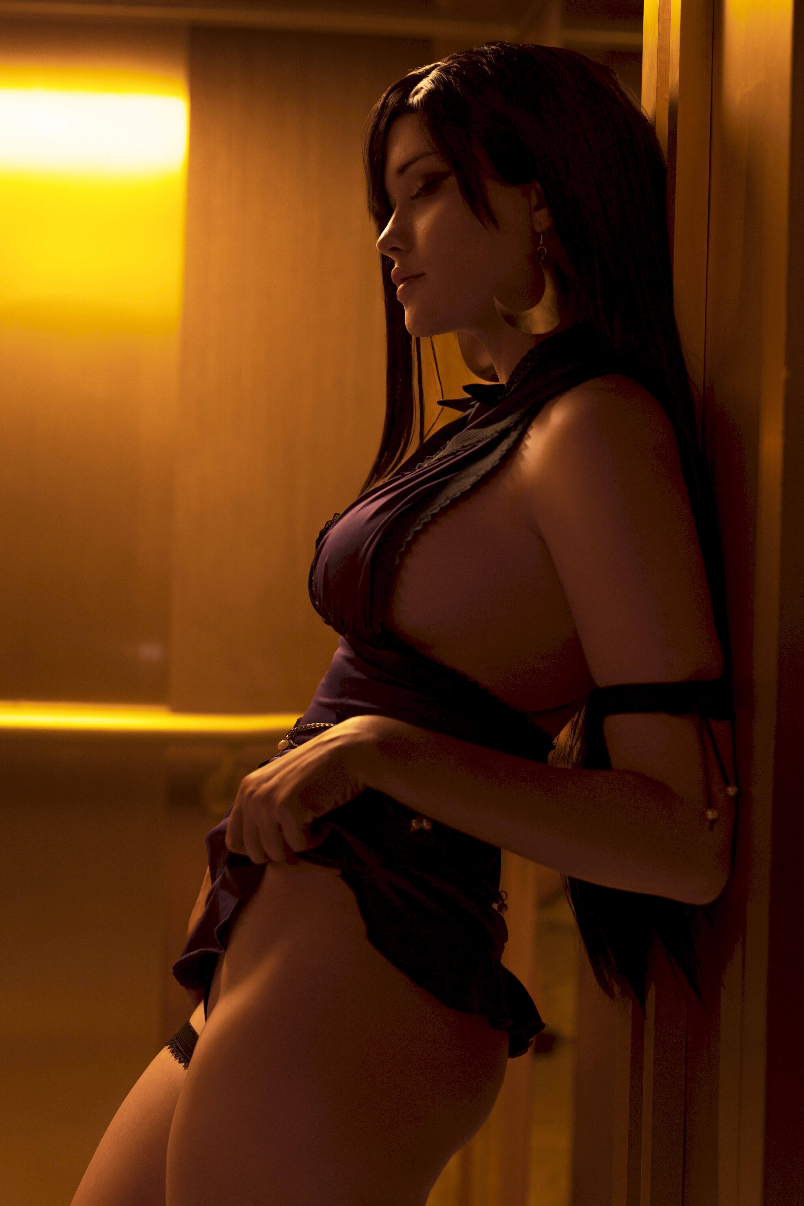 Đọc truyện hentai Tuyển tập Albums siêu phẩm Cosplay - Chap 1368 - Win Winry - Tifa dress