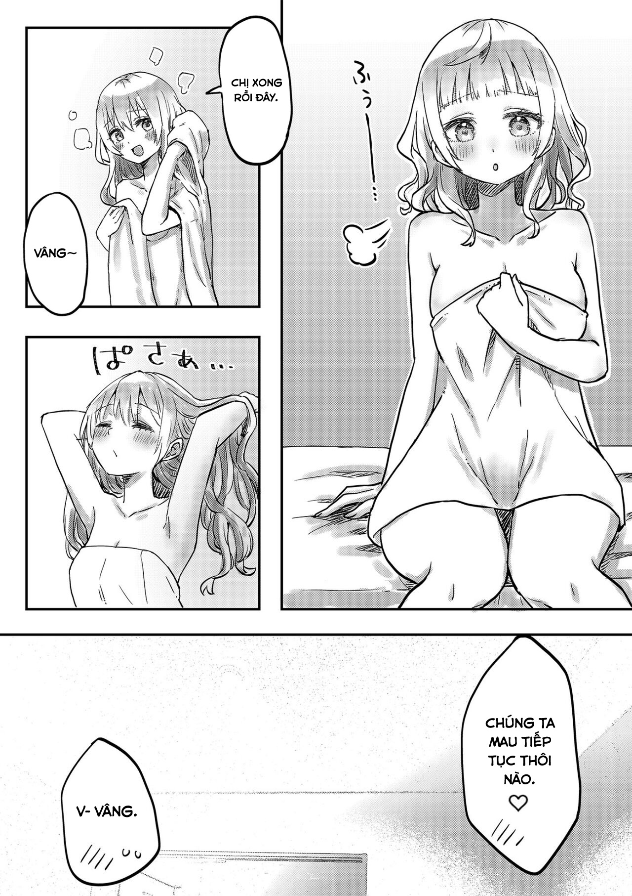 Đọc truyện hentai Cuộc sống của chị em sinh đôi - Chap 4