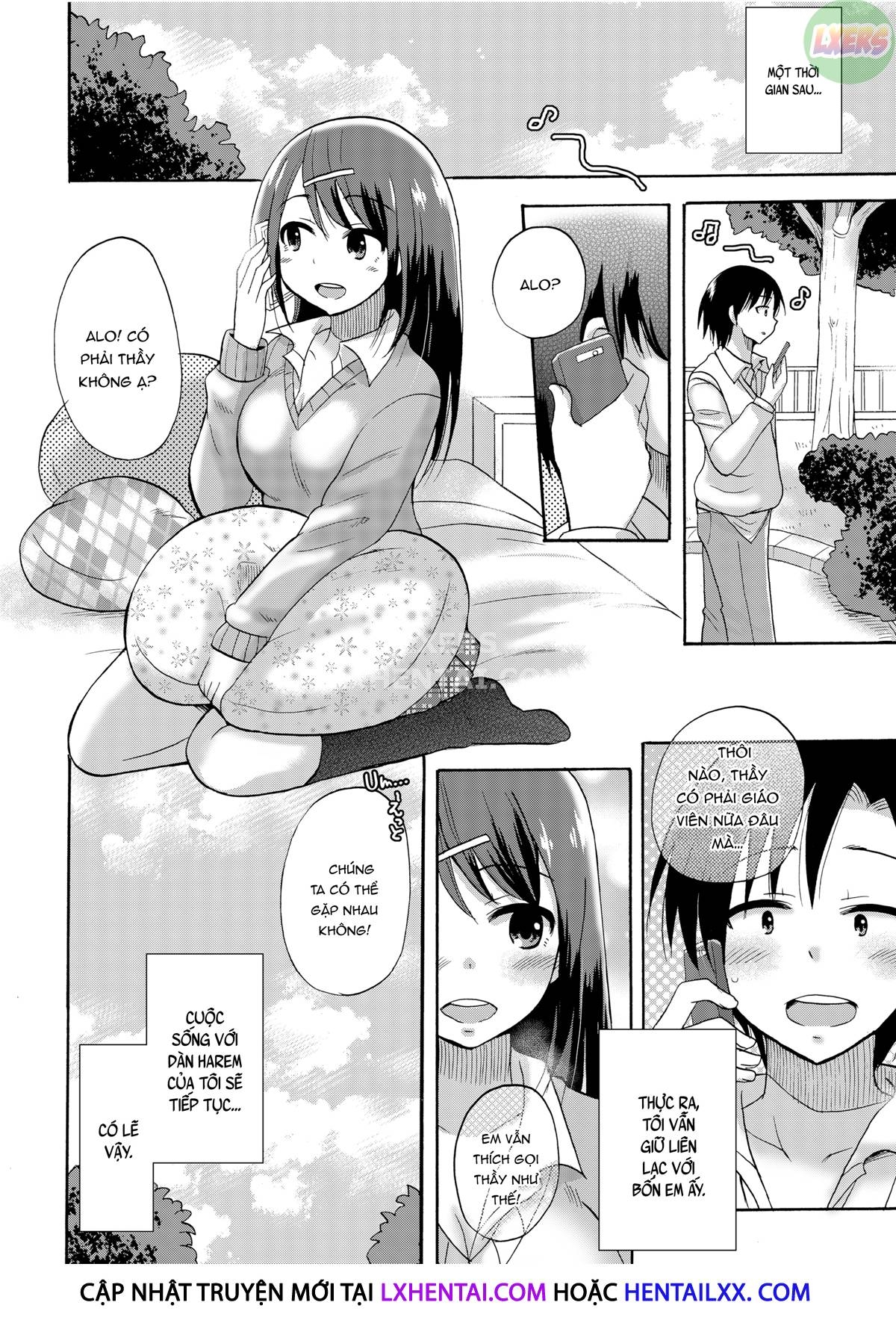 Đọc truyện hentai Dàn Harem ướt át ở học viện - Chap 9 - END
