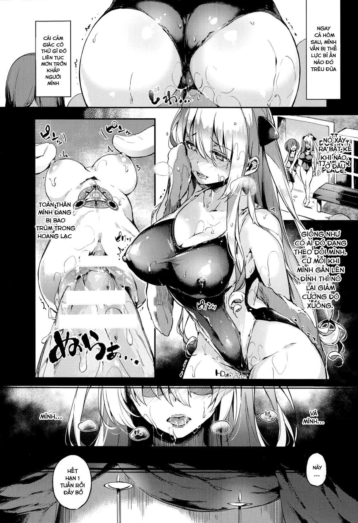 Đọc truyện hentai Mitsu Ana Otoshi - Oneshot