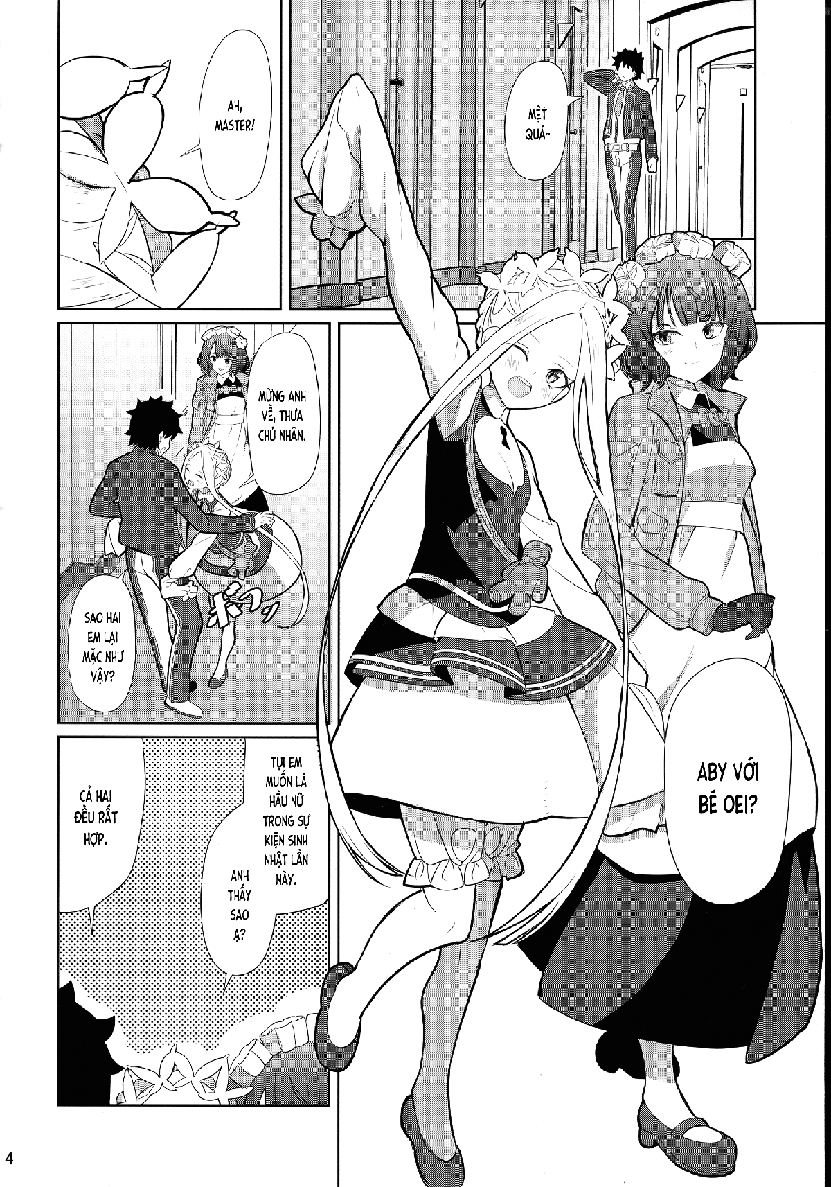 Đọc truyện hentai Rộn Rã Những Kẻ Ngoại Hành Tinh (FGO) - Oneshot