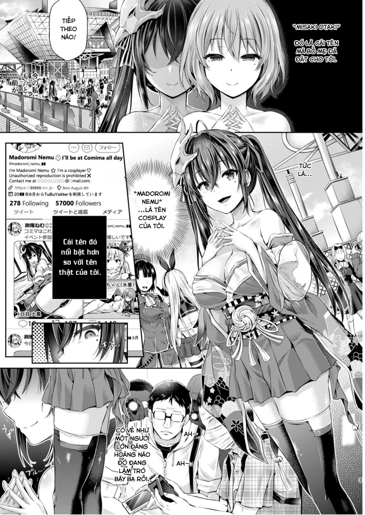 Đọc truyện hentai Cosplayer O Kiru - Oneshot