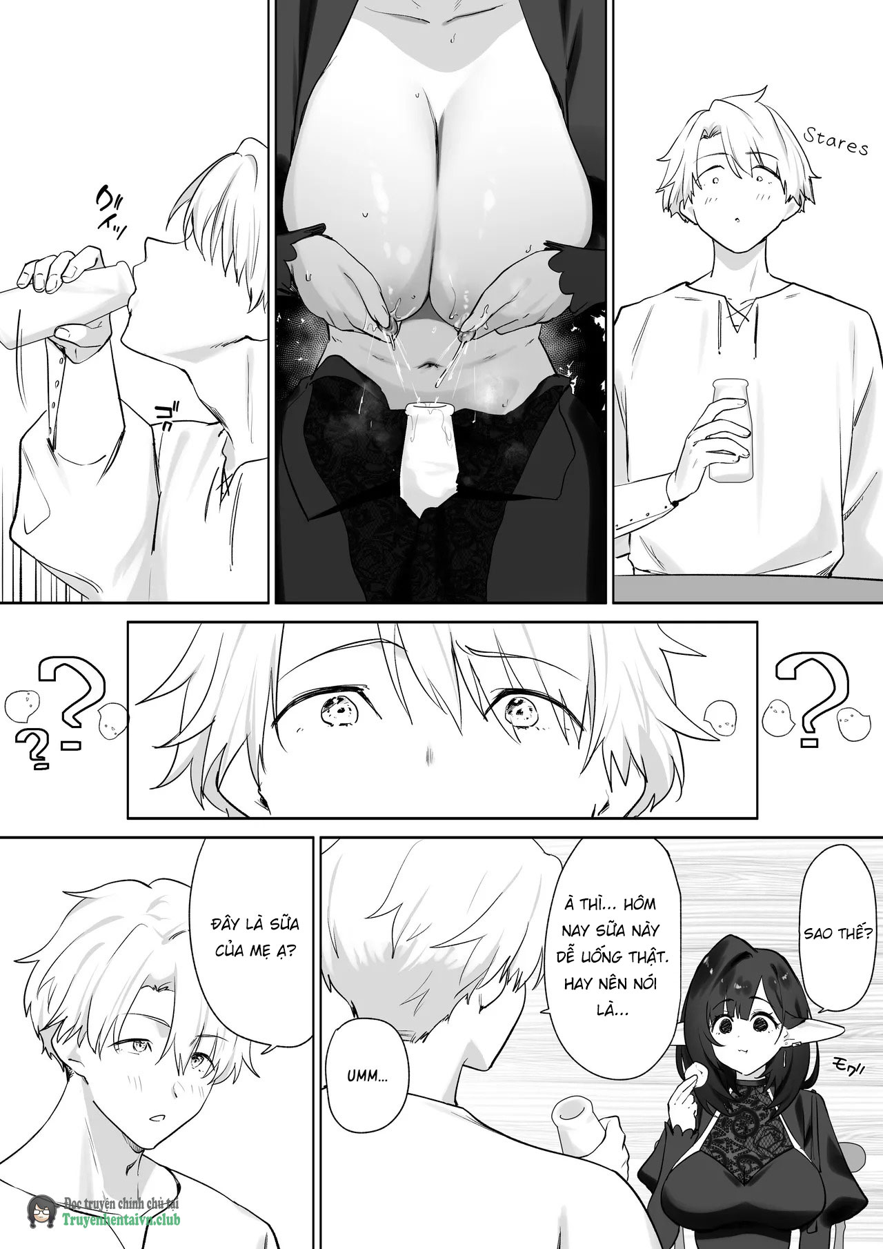 Đọc truyện hentai Elf no Milk de Otona ni Narimashita - Oneshot