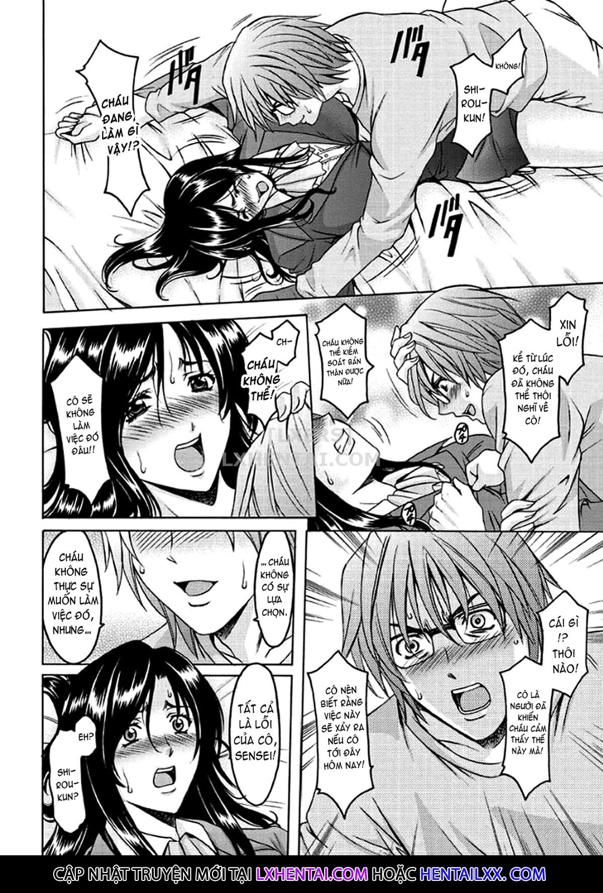 Đọc truyện hentai Katei Kyoushi Ga Ochiru Made - Chap 4