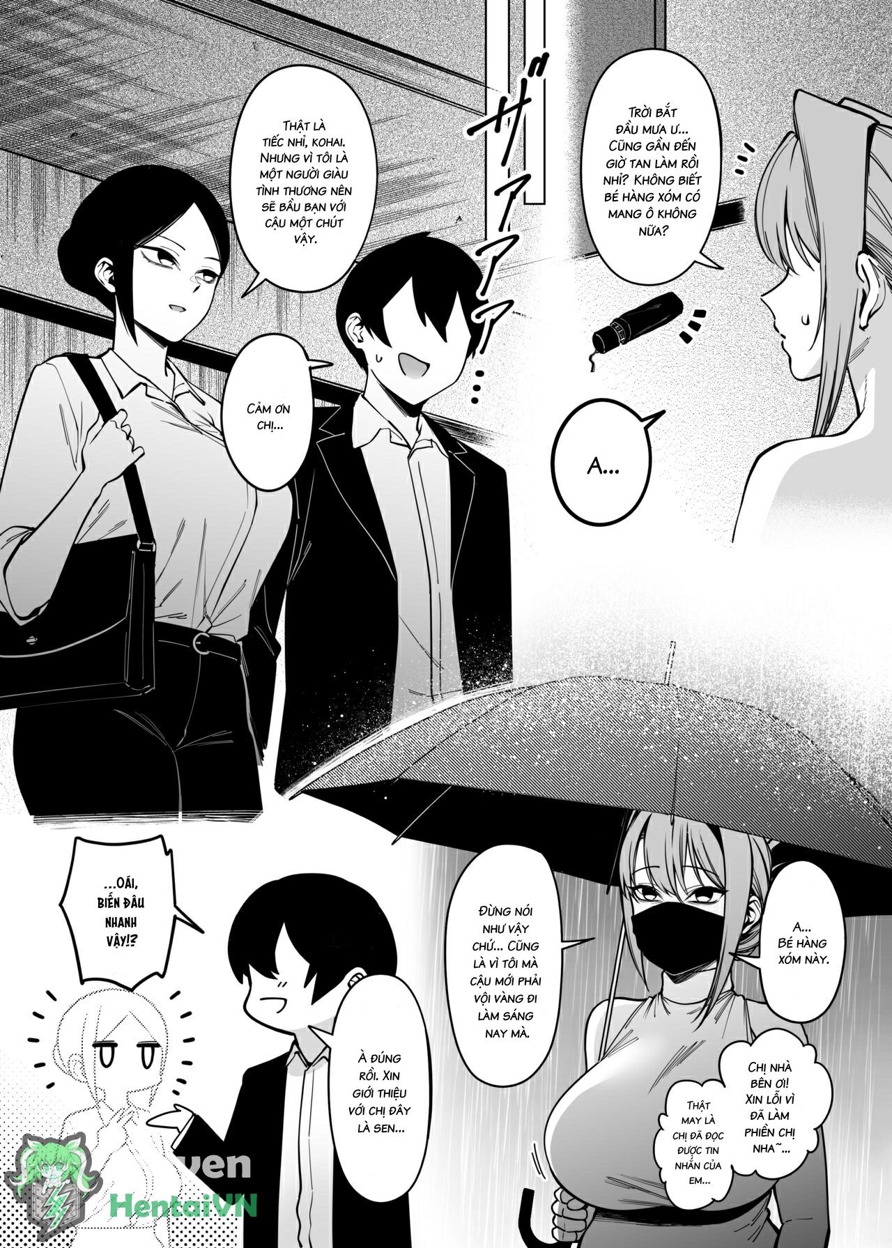 Đọc truyện hentai Otonari-san wa Yami Soshiki ni Nikutai Kaizou sareta Moto Seigi Sentai Member deshita - Chap 3