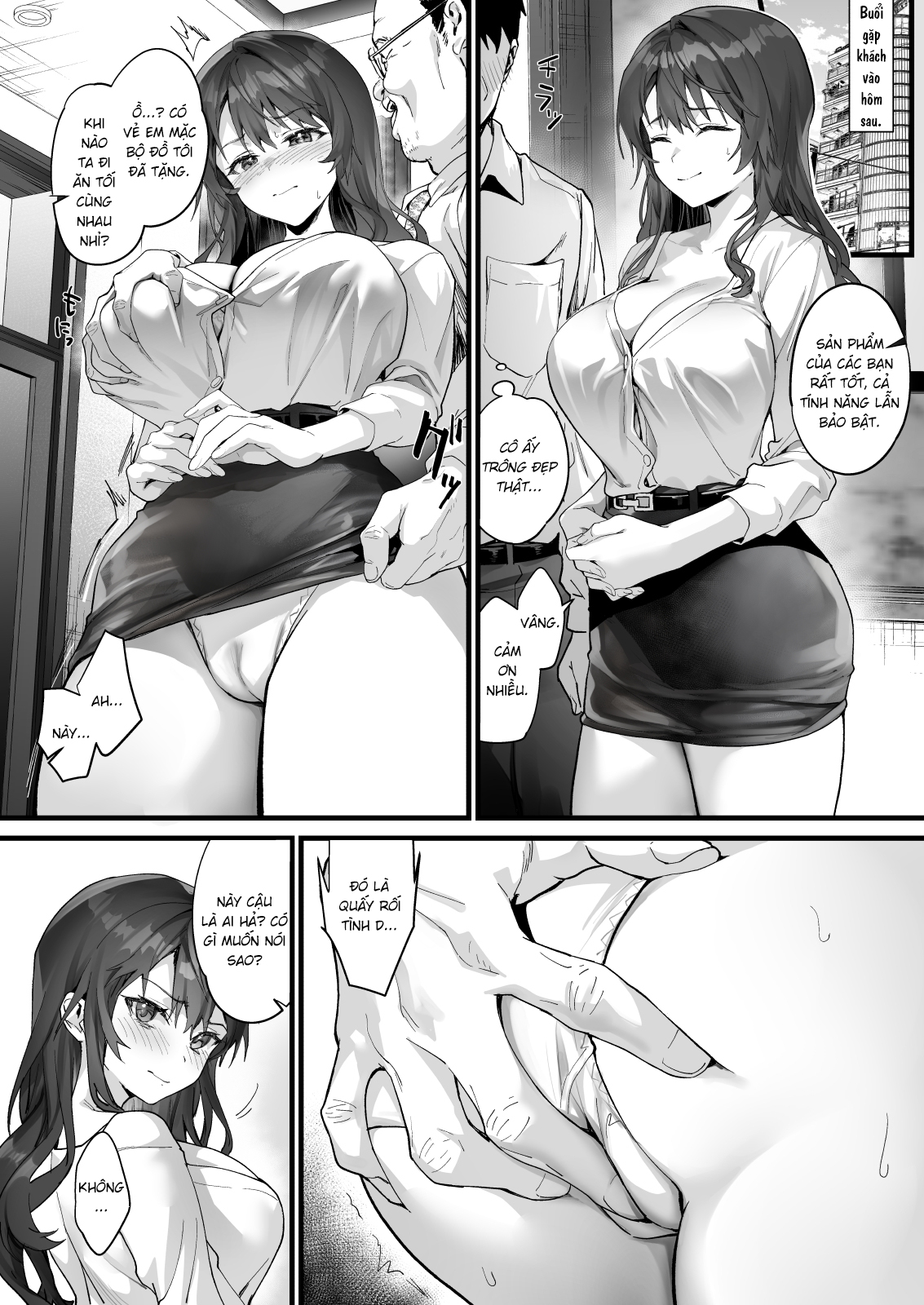 Đọc truyện hentai Bà sếp bỏ học thích anh nhân viên giống cha mình - Oneshot