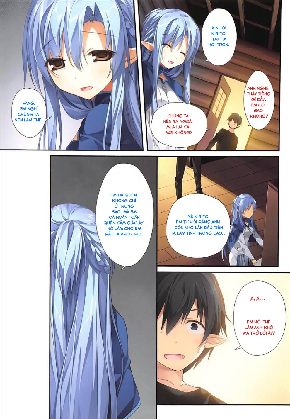 Đọc truyện hentai Tuyển tập Kirito x Asuna - Chap 1: Tìm lại ký ức đã mất