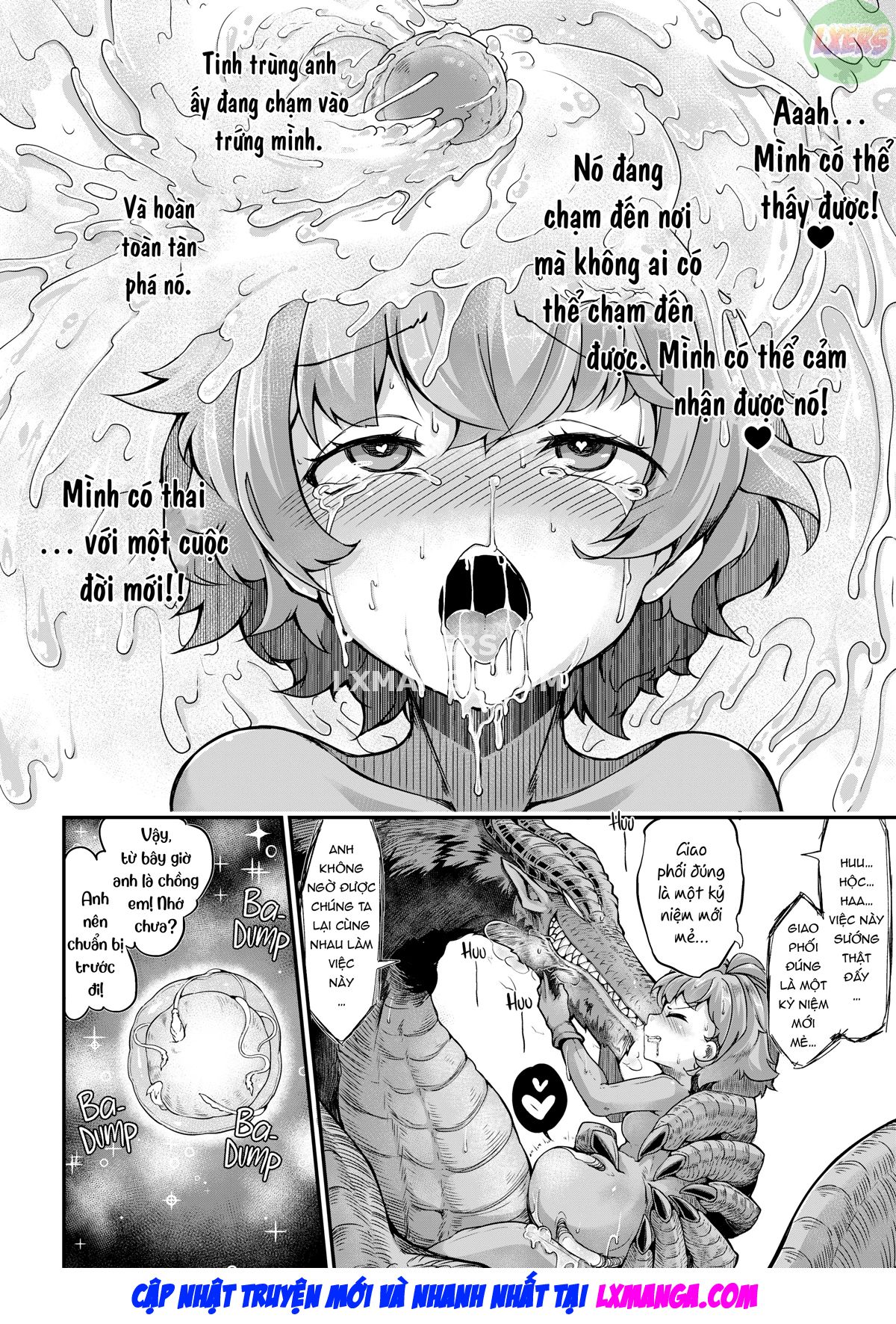 Đọc truyện hentai Tái thiết!? Thụ tinh giữa các loài - Chap 6 - [END]