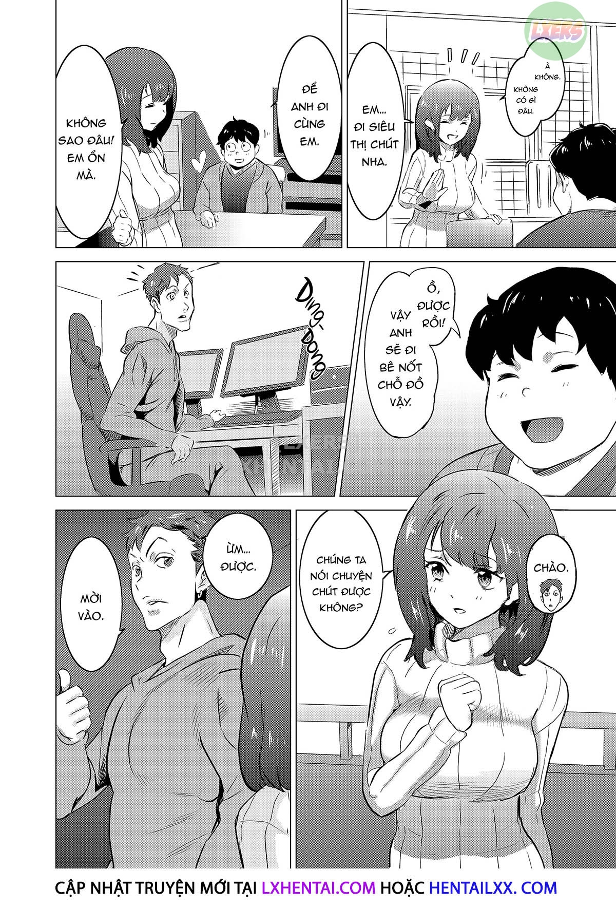 Đọc truyện hentai My Wife Would Never Moan Like in the Unrealistic Porn My Neighbor Watches - Chap 1