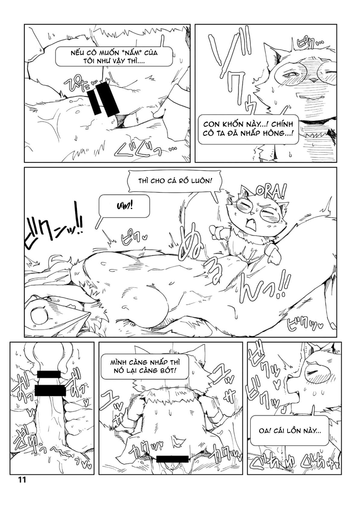 Đọc truyện hentai Cơn đói cảm thấy thế nào? 3 - Oneshot double kill