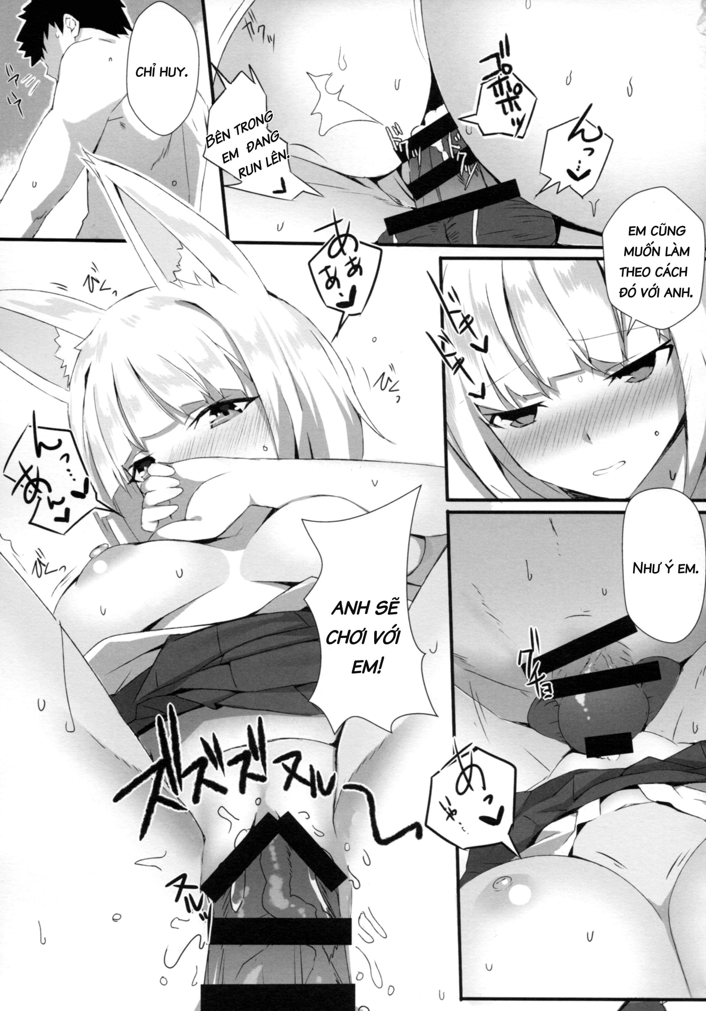 Đọc truyện hentai The Sakura Empire's Crimson and White Affair (Azur Lane) - Oneshot