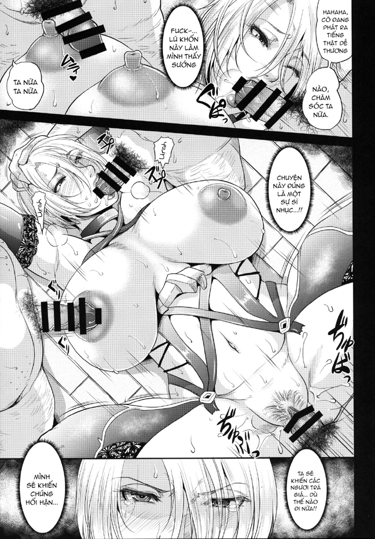 Đọc truyện hentai Tatoe Kousoku Shita Toshitemo Joou-sama ni wa Sakaraenai - Oneshot