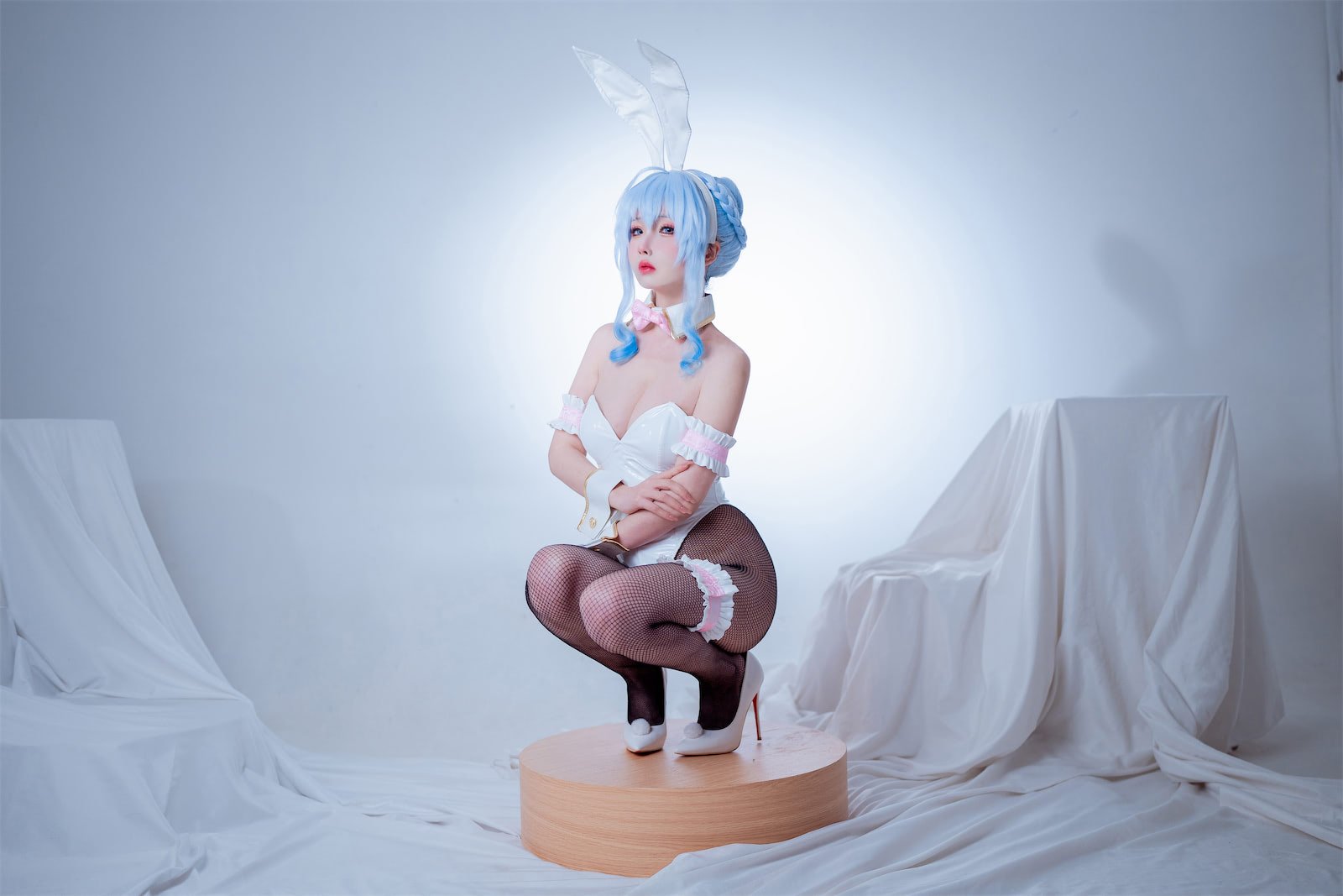 Đọc truyện hentai Tuyển tập Albums siêu phẩm Cosplay - Chap 427 - Ryoko - Snow Girl Bunny