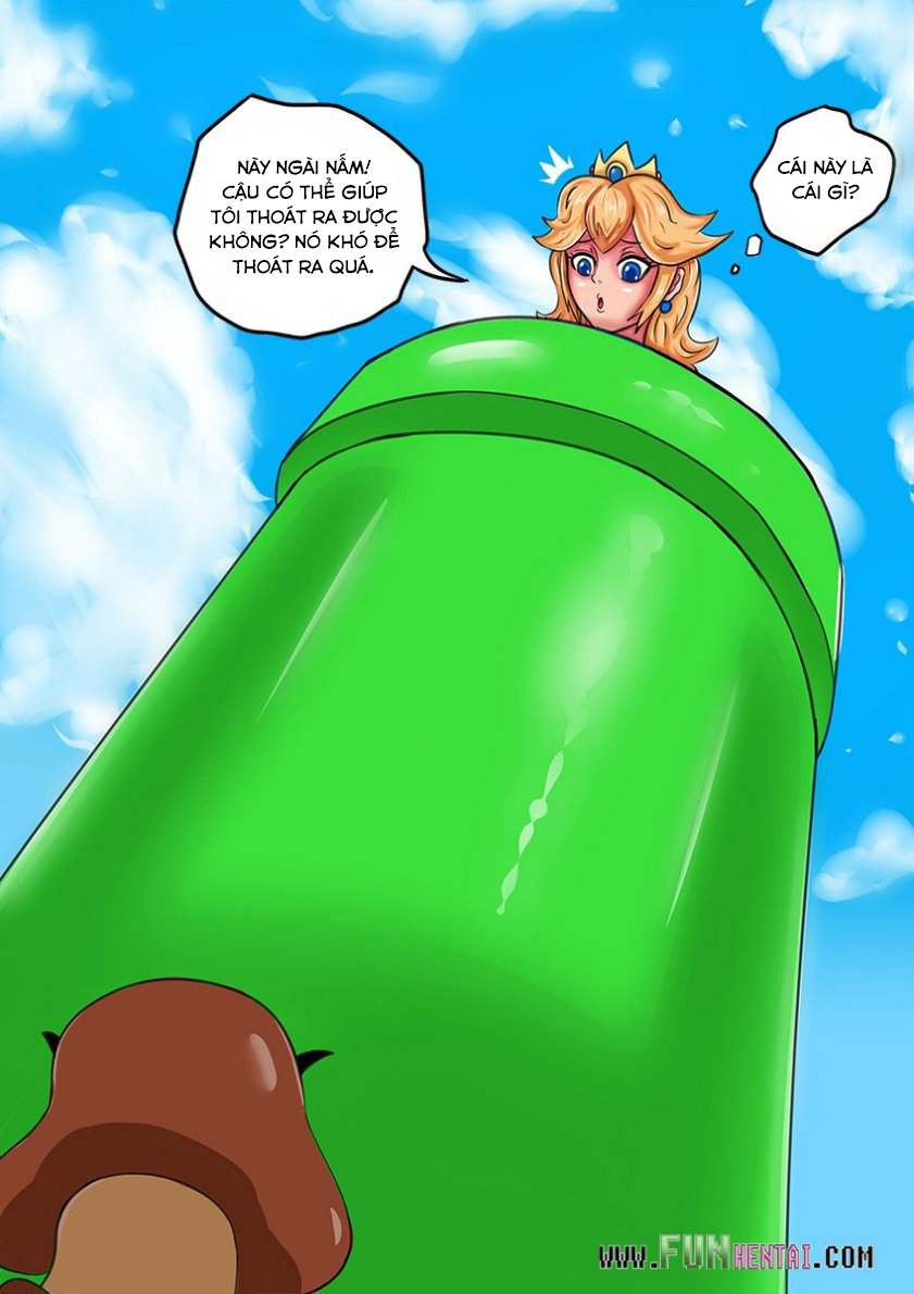Đọc truyện hentai Công chúa Peach trốn thoát thất bại - Oneshot