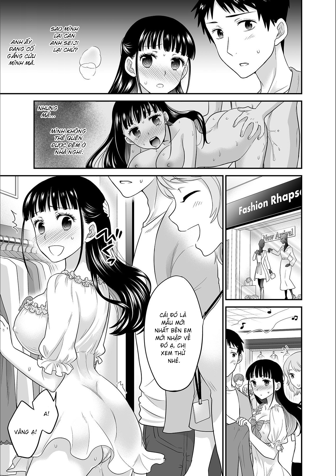 Đọc truyện hentai Anh ta không thể làm em thỏa mãn vậy thì anh có làm được không? - Chap 6