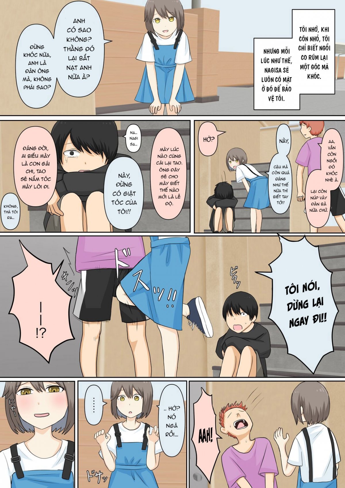 Đọc truyện hentai Bị bạn gái bắt nạt - Oneshot