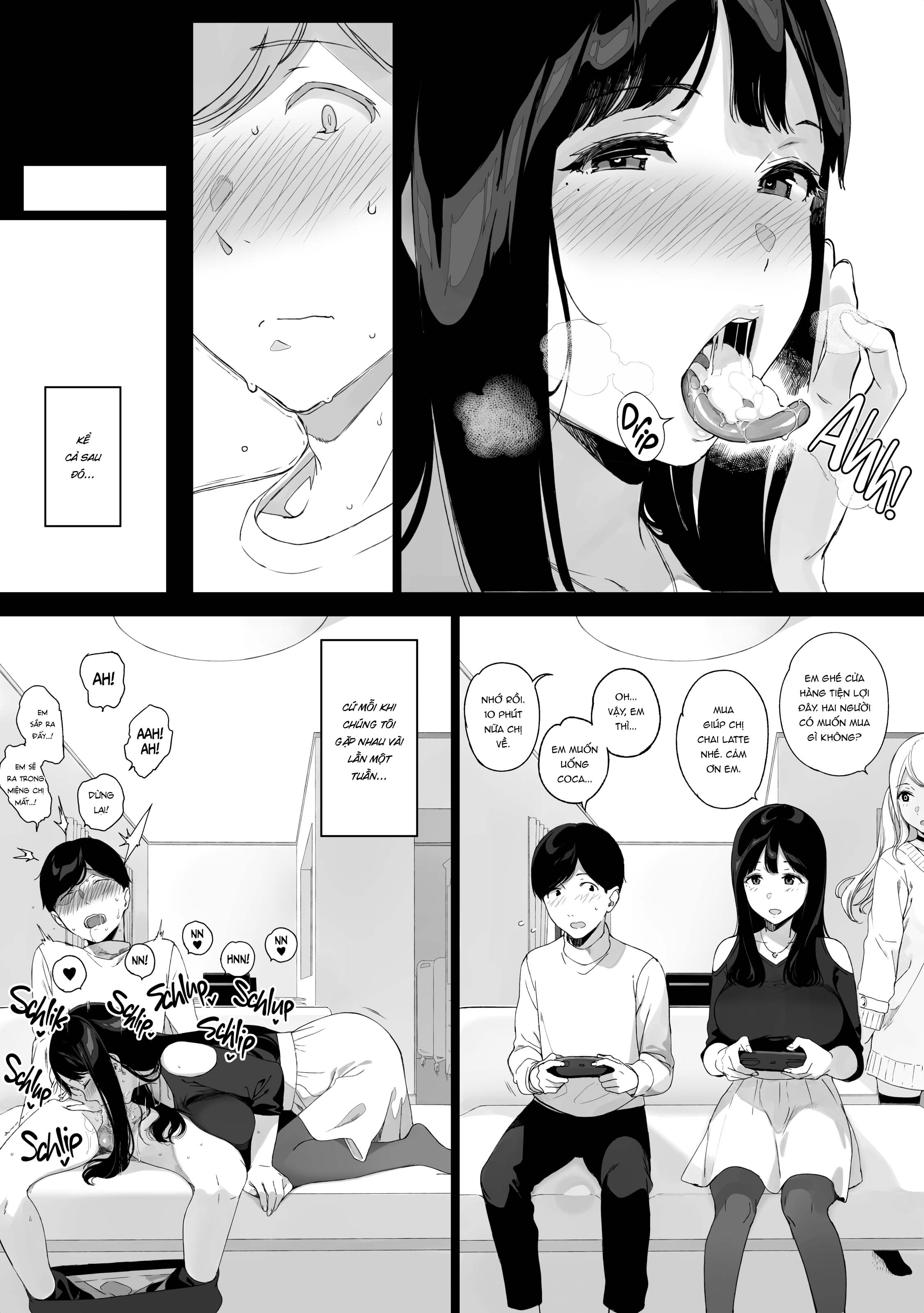 Đọc truyện hentai Trò chơi Harem - Chap 1.2