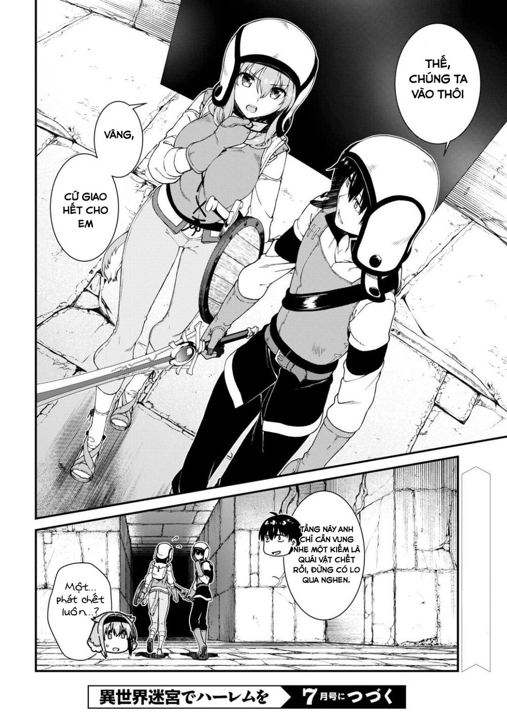 Đọc truyện hentai Lập Harem Chốn Mê Cung Ở Dị Giới - Chap 7.1