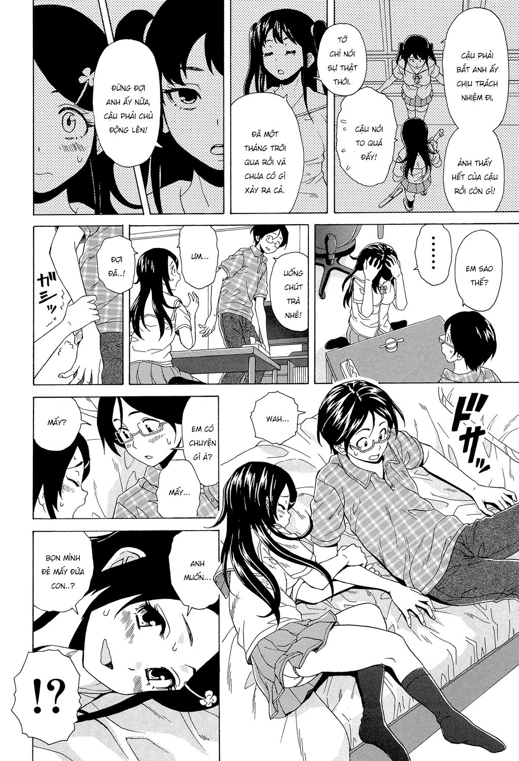 Đọc truyện hentai Phía sau cánh cửa - Chap 1.2