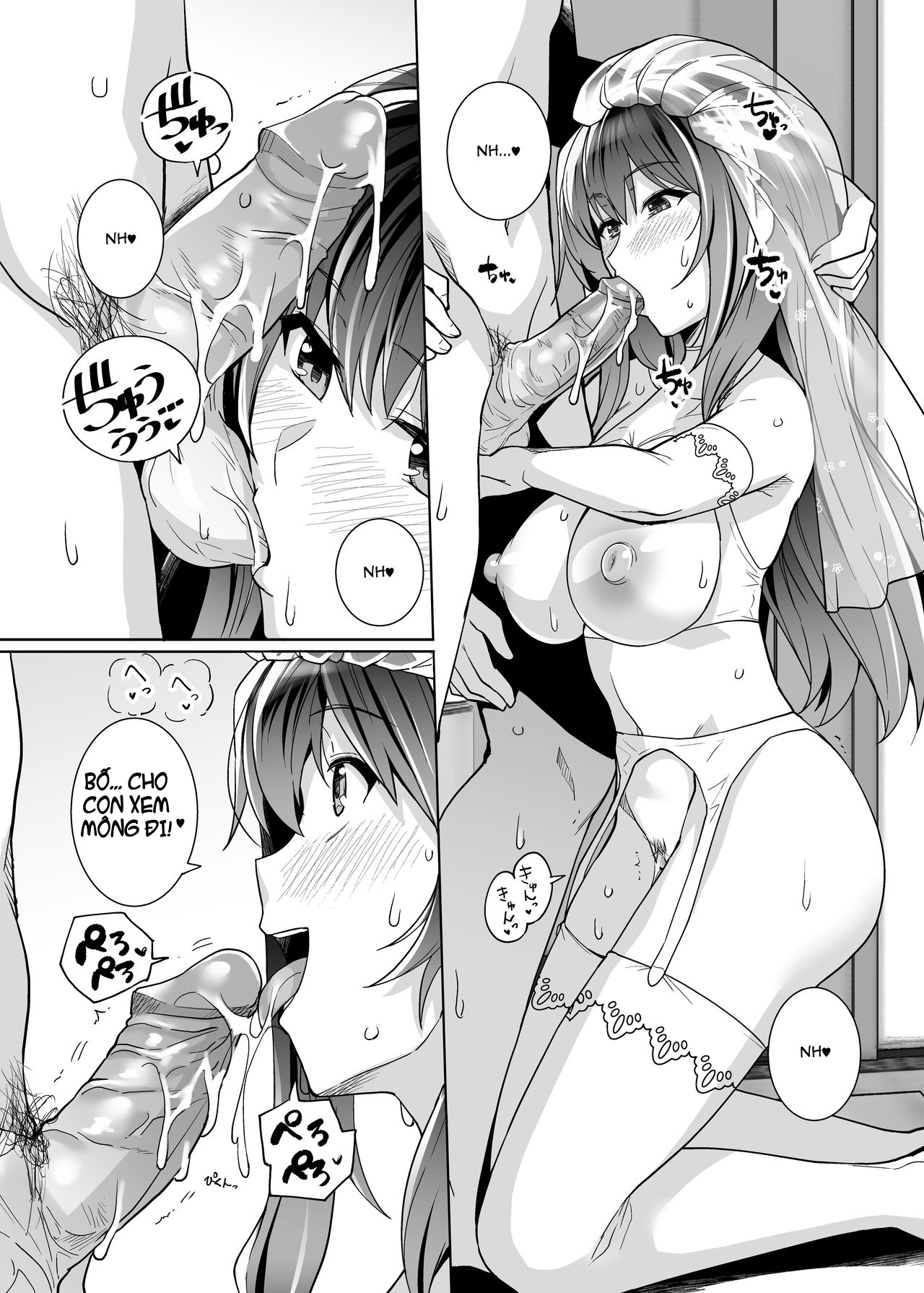 Đọc truyện hentai Ane wa Oyaji ni Dakareteru - Chap 2