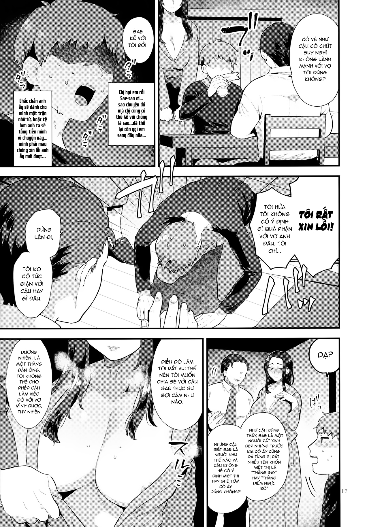 Đọc truyện hentai Chuyện tôi và vợ chồng hàng xóm - Oneshot