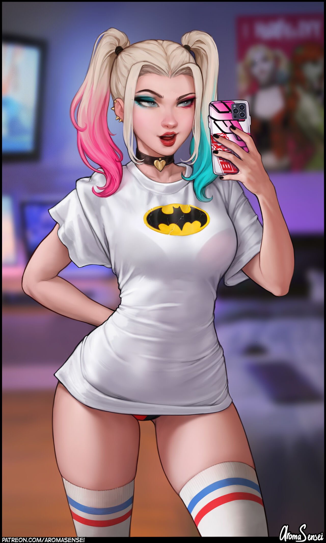 Đọc truyện hentai Harley Quinn Tiktok - Oneshot