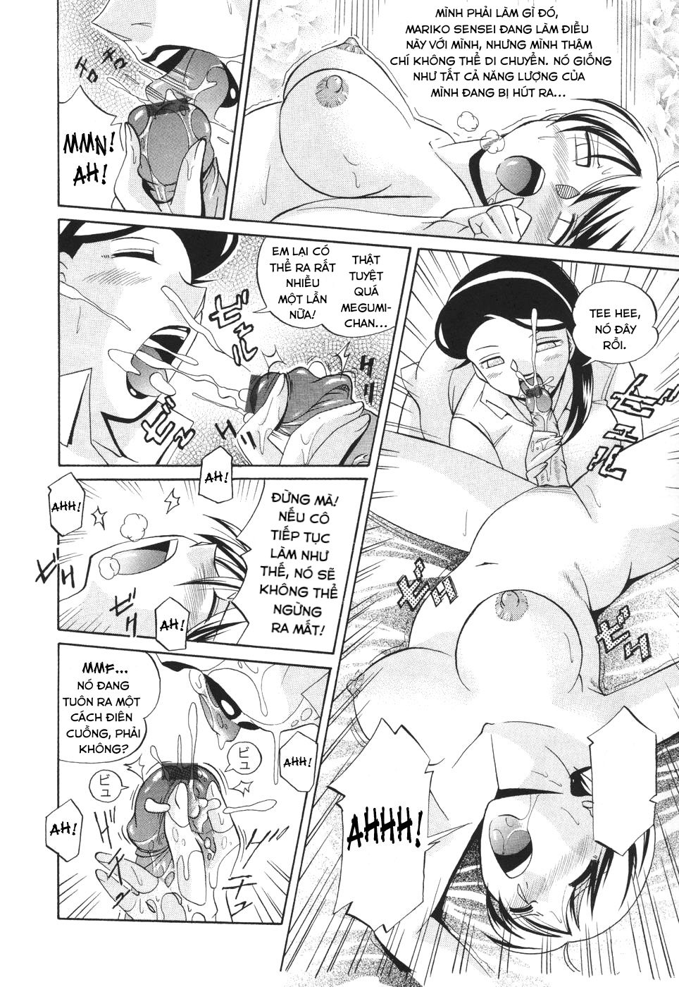 Đọc truyện hentai Sennou Gakuen - Chap 4