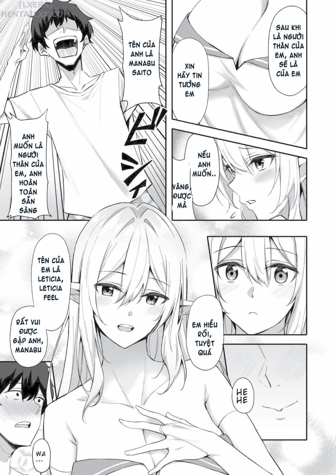 Đọc truyện hentai Chuyển sinh - Thích chị Elf phải không? - Chap 1 - Có che