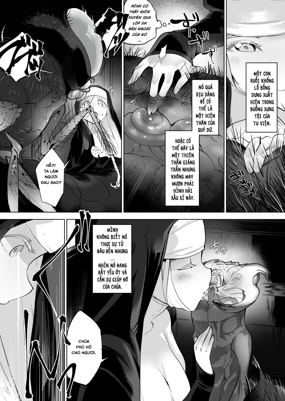 Đọc truyện hentai Tình Yêu Của Em Dành Cho Chúa! - Oneshot