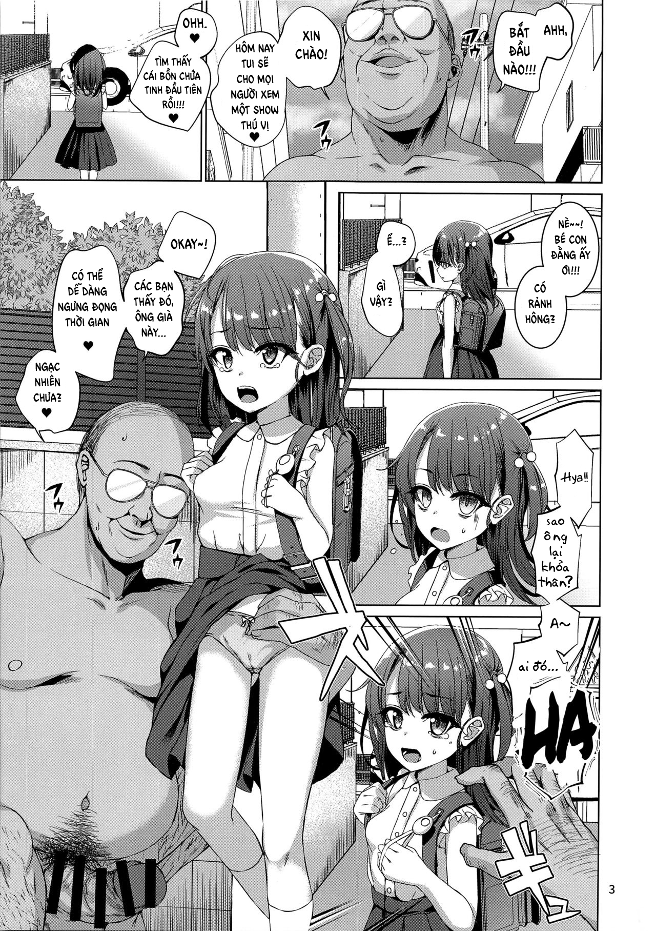 Đọc truyện hentai Ông già với khả năng ngưng đọng thời gian - Oneshot