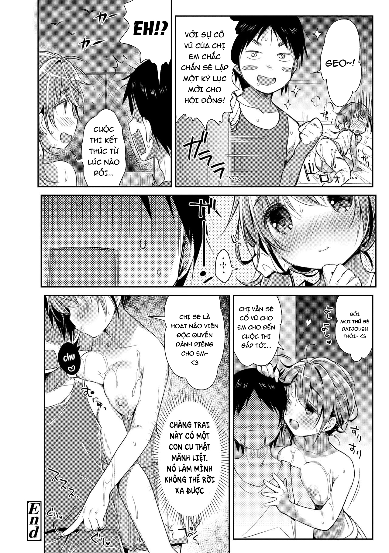 Đọc truyện hentai Hatsukoi Ecchi - First love H. - Chap 3: Hoạt Náo Viên
