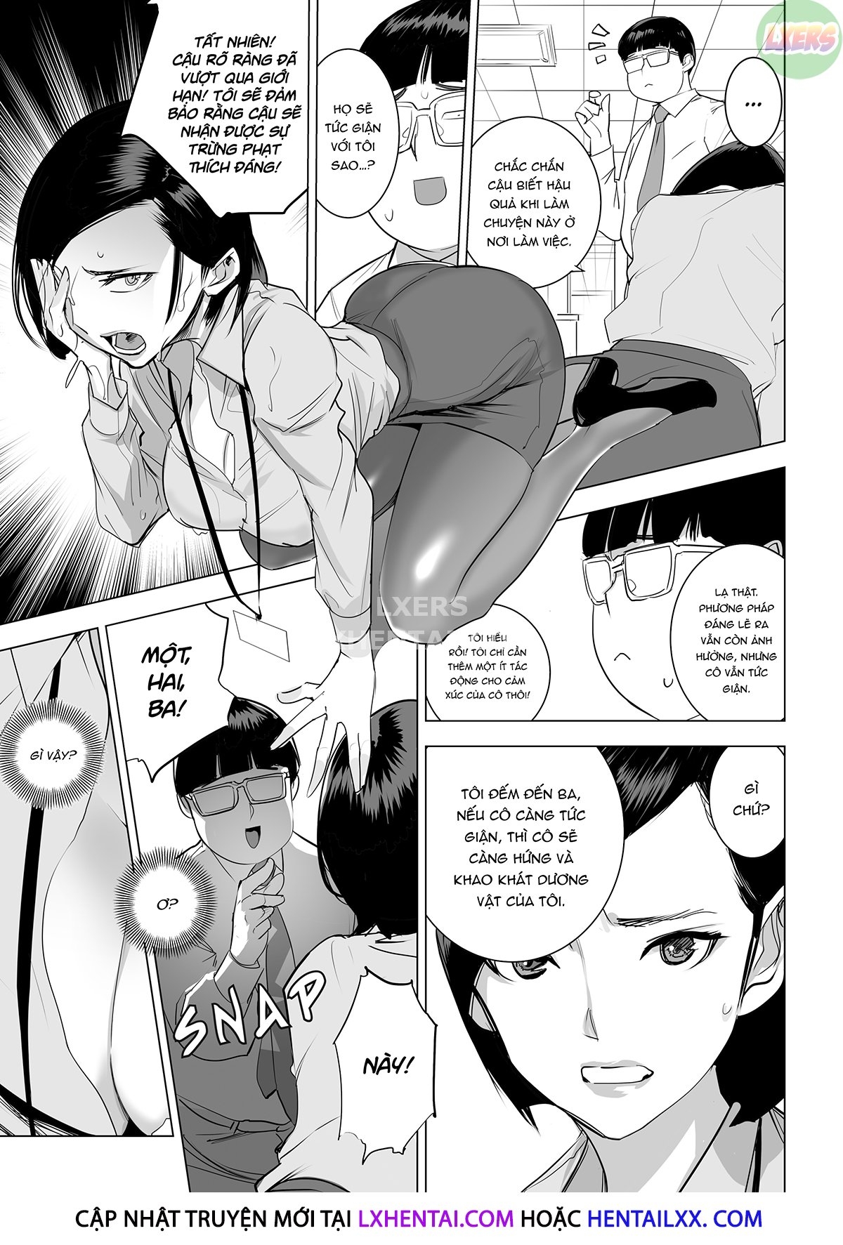 Đọc truyện hentai Điều khiển chị trưởng phòng - Oneshot