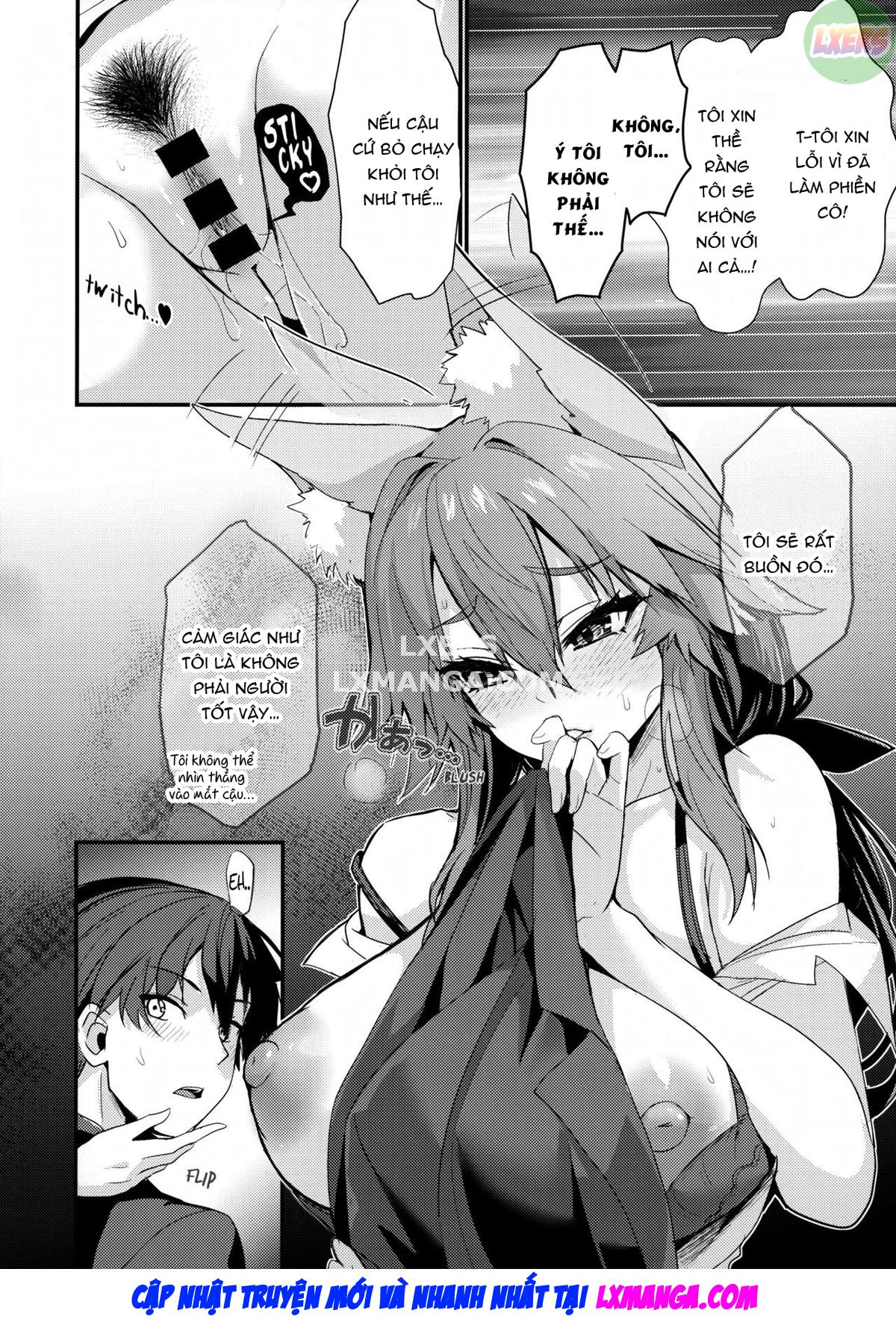 Đọc truyện hentai Nhân viên văn phòng Senpai Tamamo - Oneshot