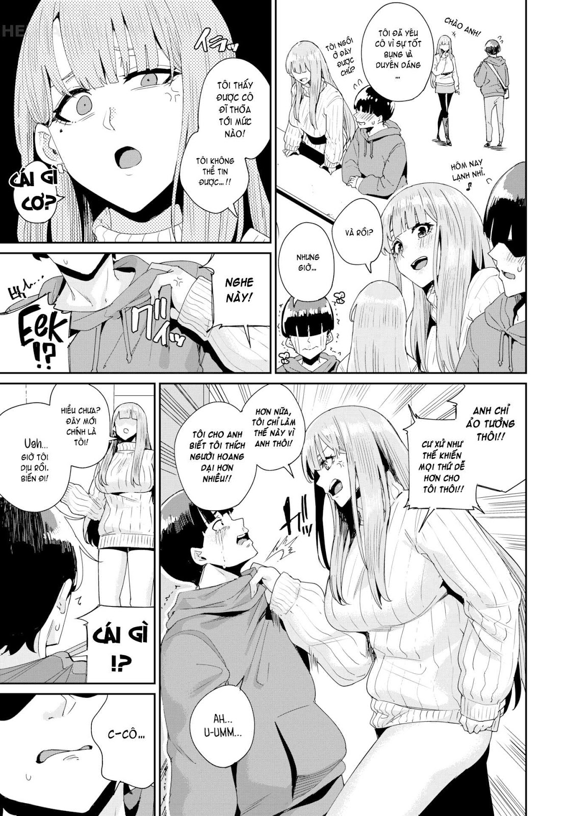 Đọc truyện hentai JK Manual - Chap 4 - Let No Stalker Escape!?