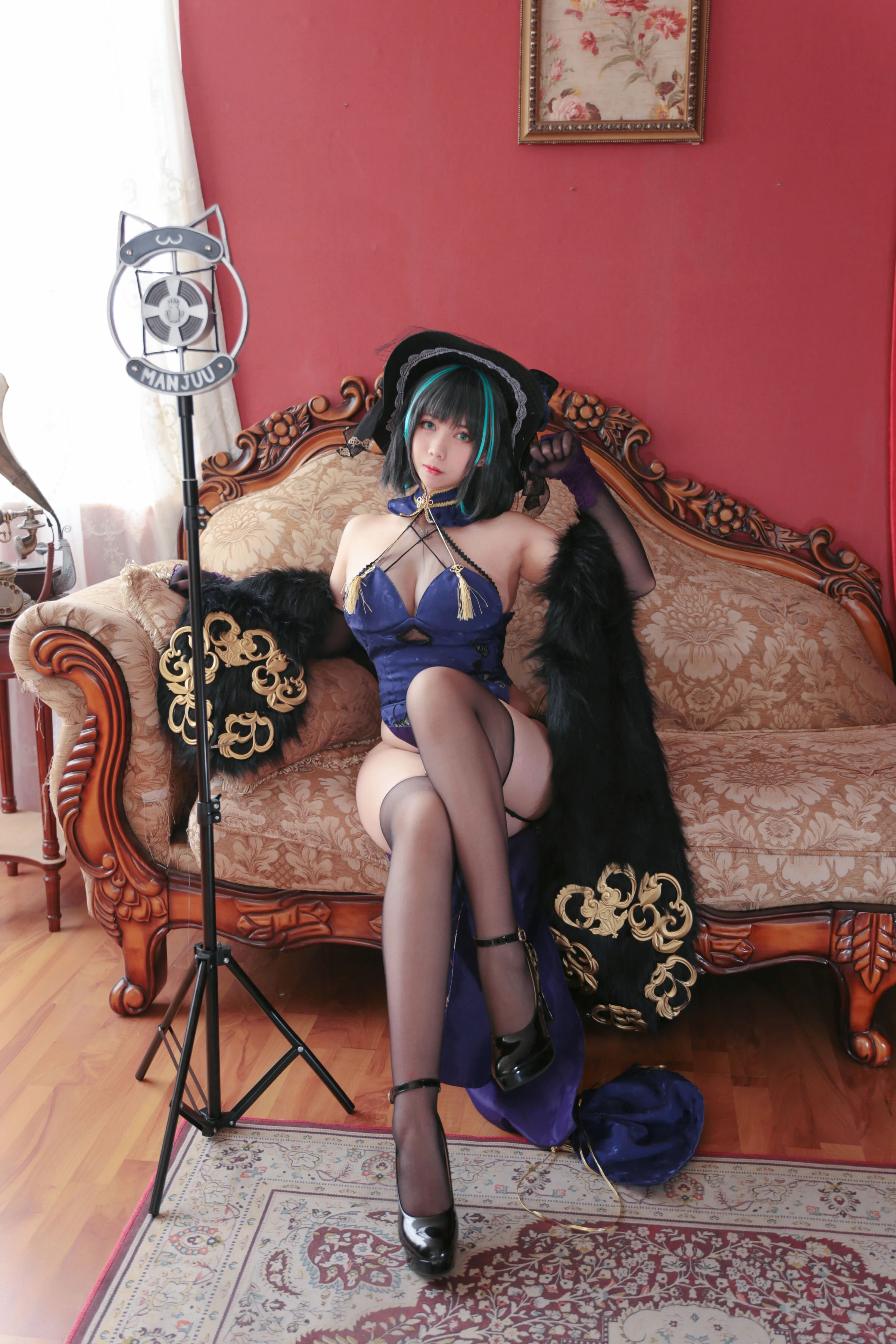 Đọc truyện hentai Tuyển tập Albums siêu phẩm Cosplay - Chap 569 - Meroko_Mei Tong - Cheshire Cheongsam