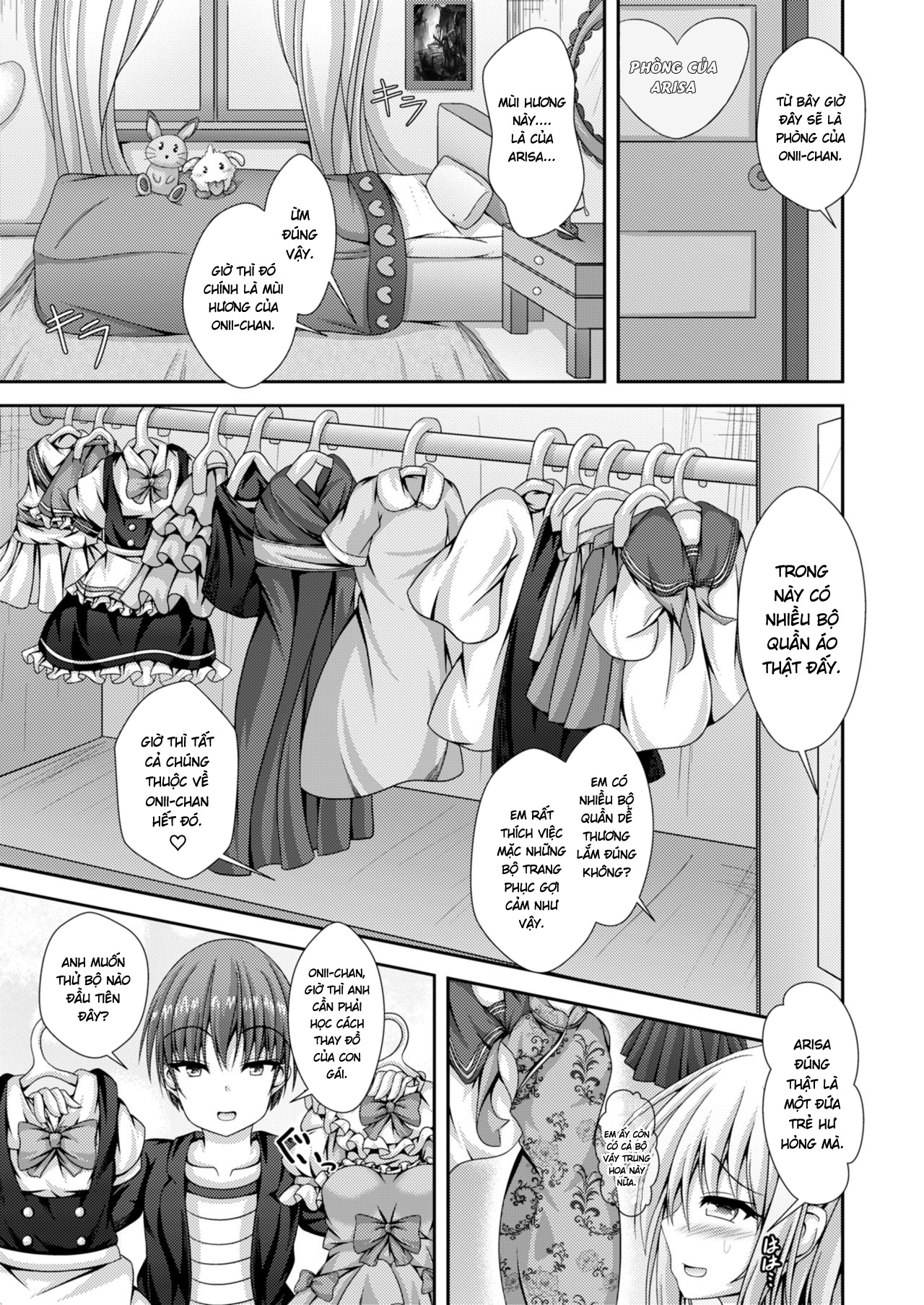 Đọc truyện hentai Hoán đổi cơ thể với cô em gái dâm đãng: Kể từ hôm nay tôi đã trở thành nô lệ của dương vật - Oneshot