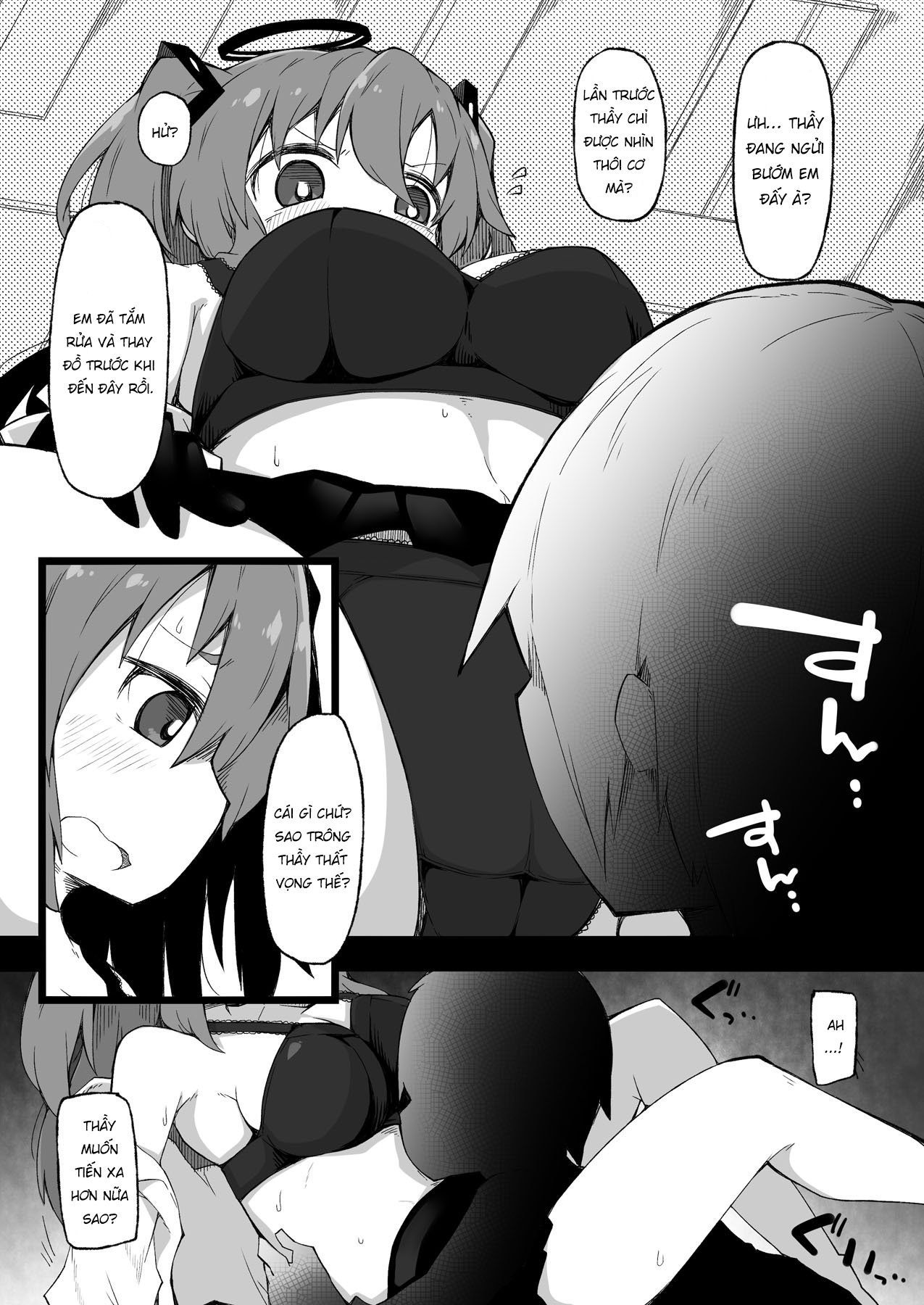 Đọc truyện hentai Sensei và Hayase Yuuka - Oneshot