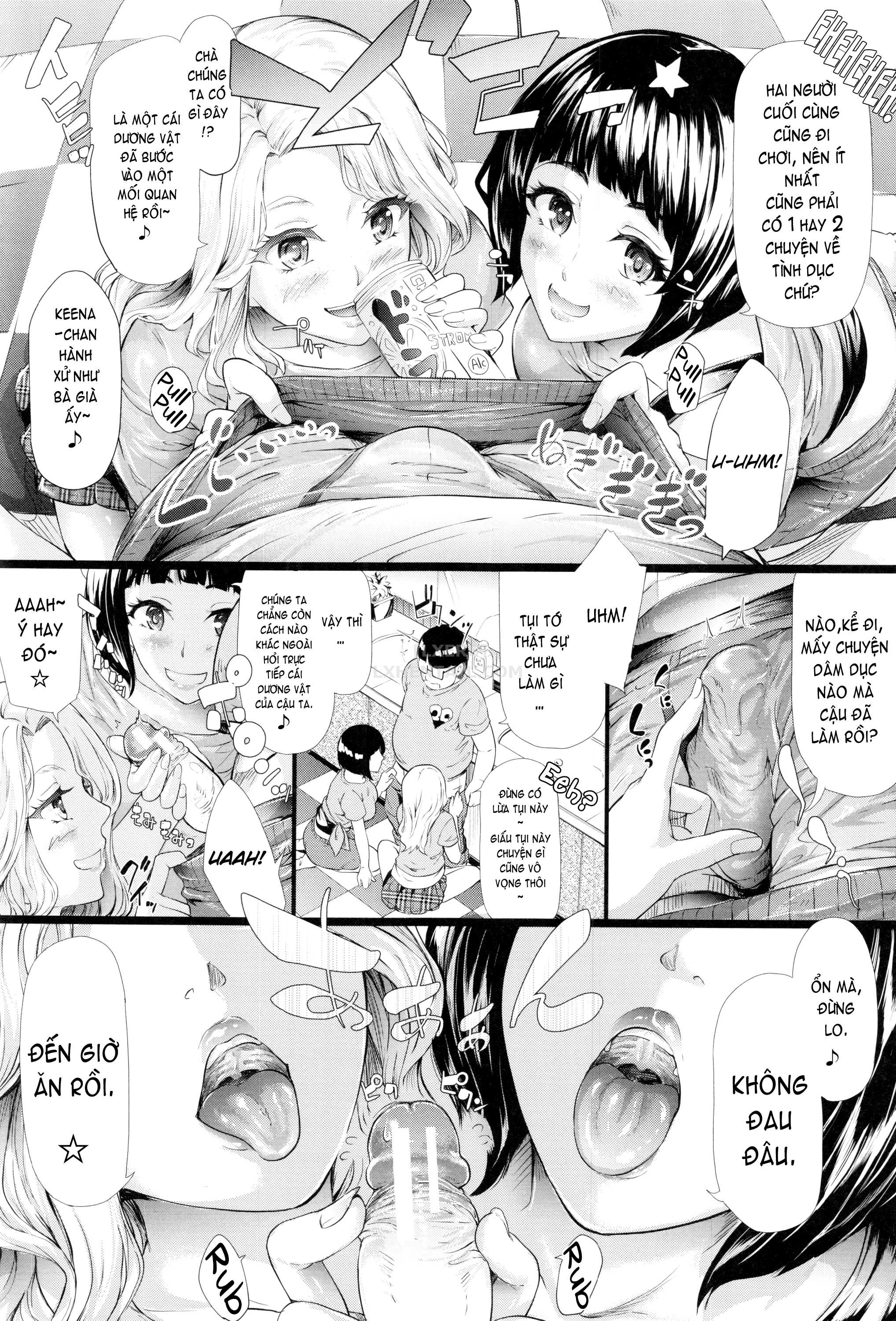 Đọc truyện hentai Gal Tomo Harem - Chap 4 - [END]