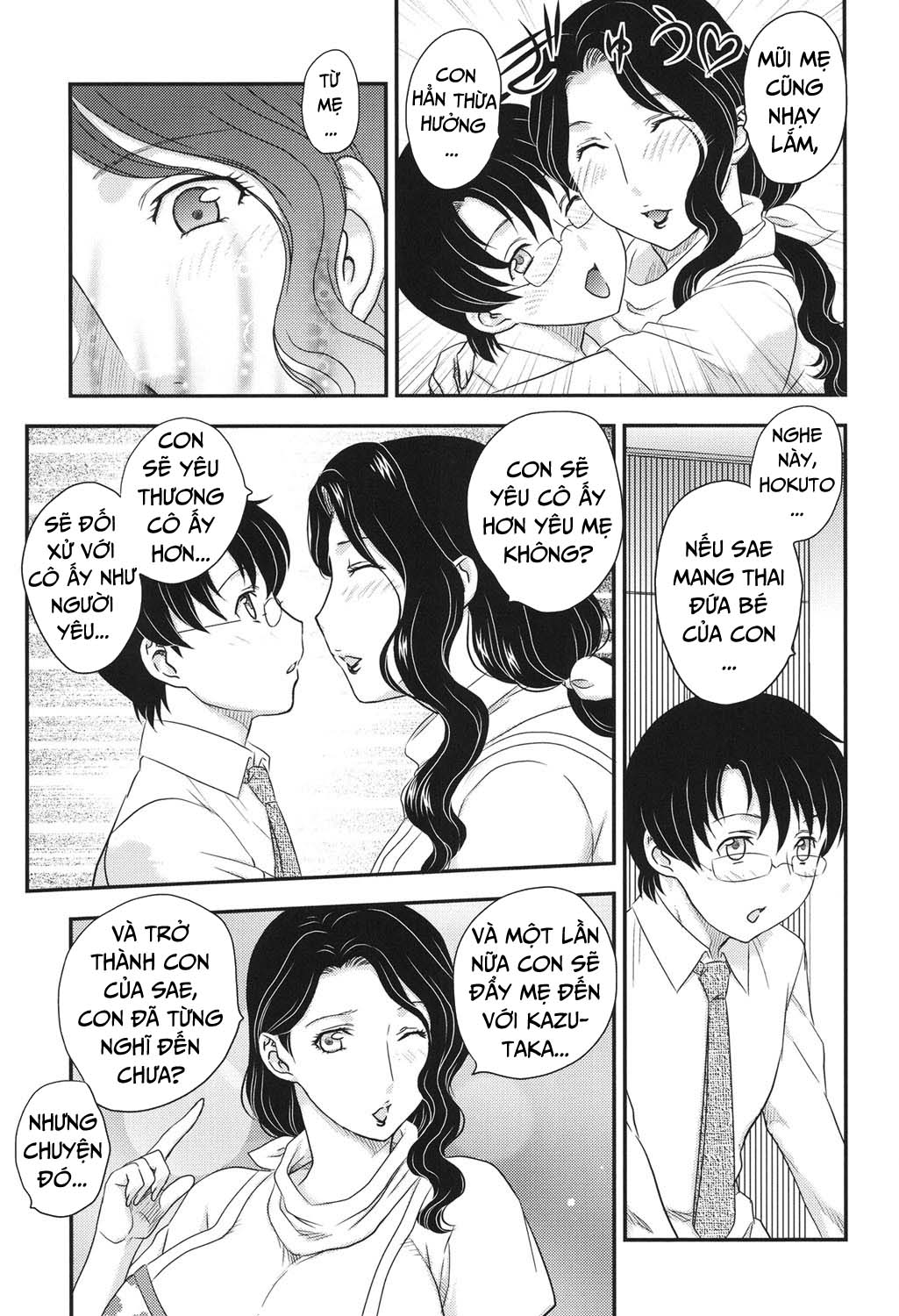 Đọc truyện hentai Mama ga Uketomete Ageru - Chap 8