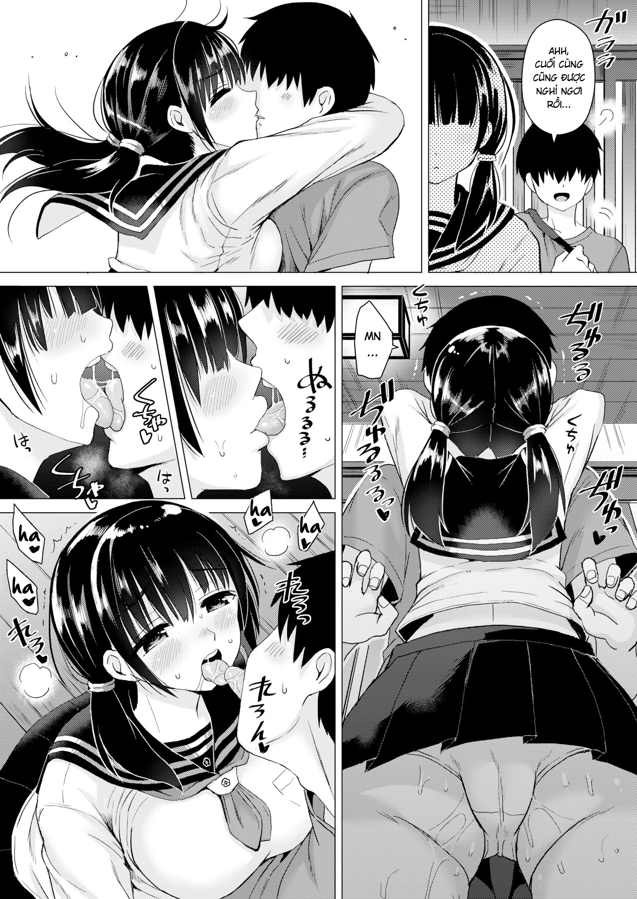 Đọc truyện hentai Câu chuyện làm em bé với cô em gái nhỏ hơn 7 tuổi và có phẩm chất của một người vợ hoàn hảo - Chap 2: End?