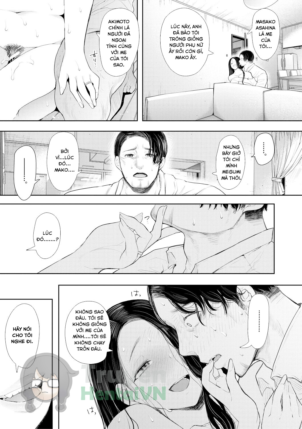 Đọc truyện hentai Netorareta Hitozuma [JP] - Chap 4