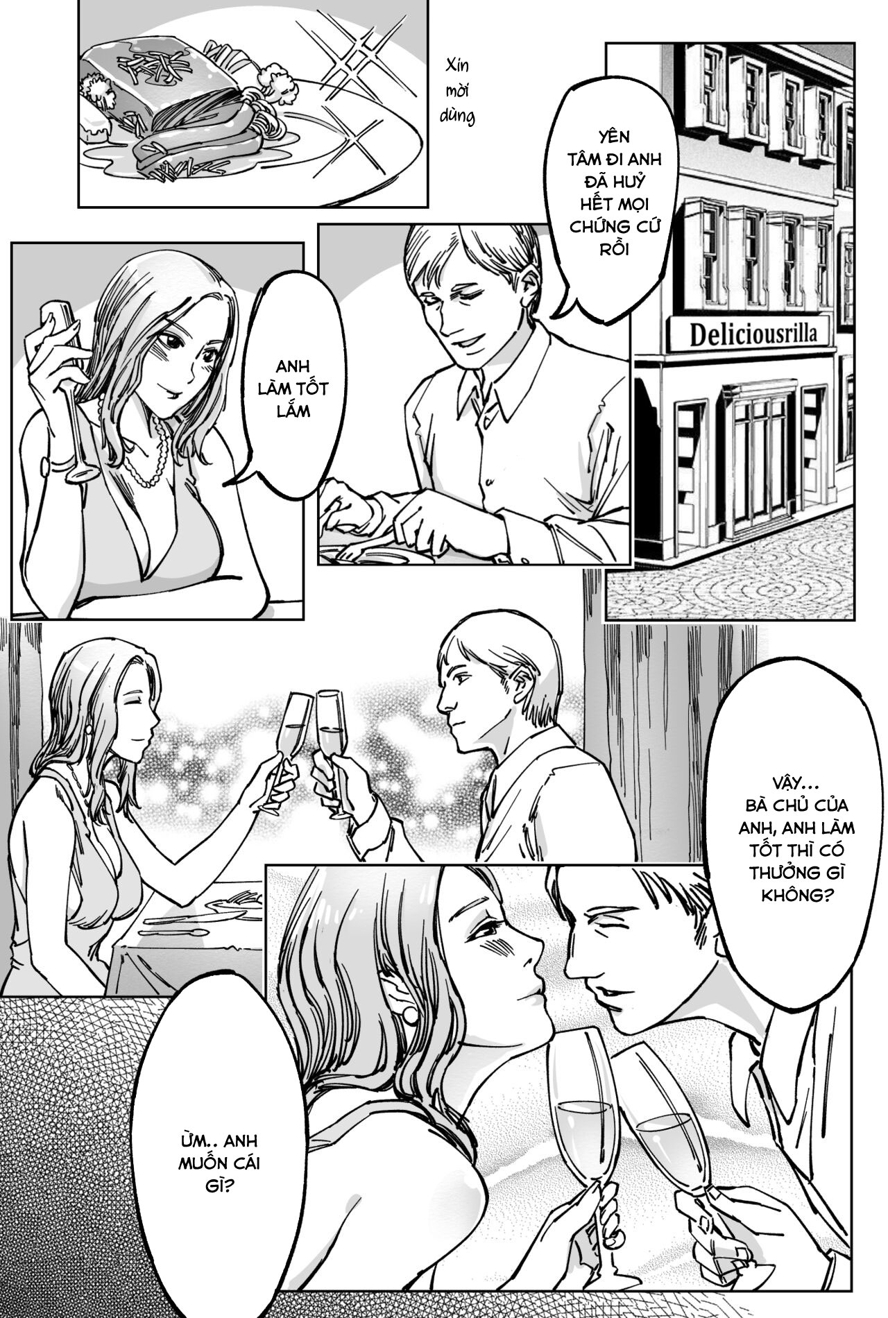 Đọc truyện hentai Gia đình giàu có sống sót - Chap 1