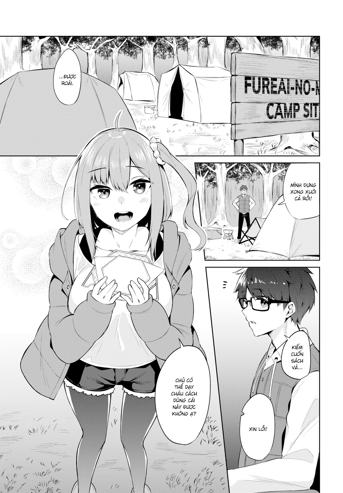 Đọc truyện hentai Nhật kí của CLB cắm trại - Chapter 1