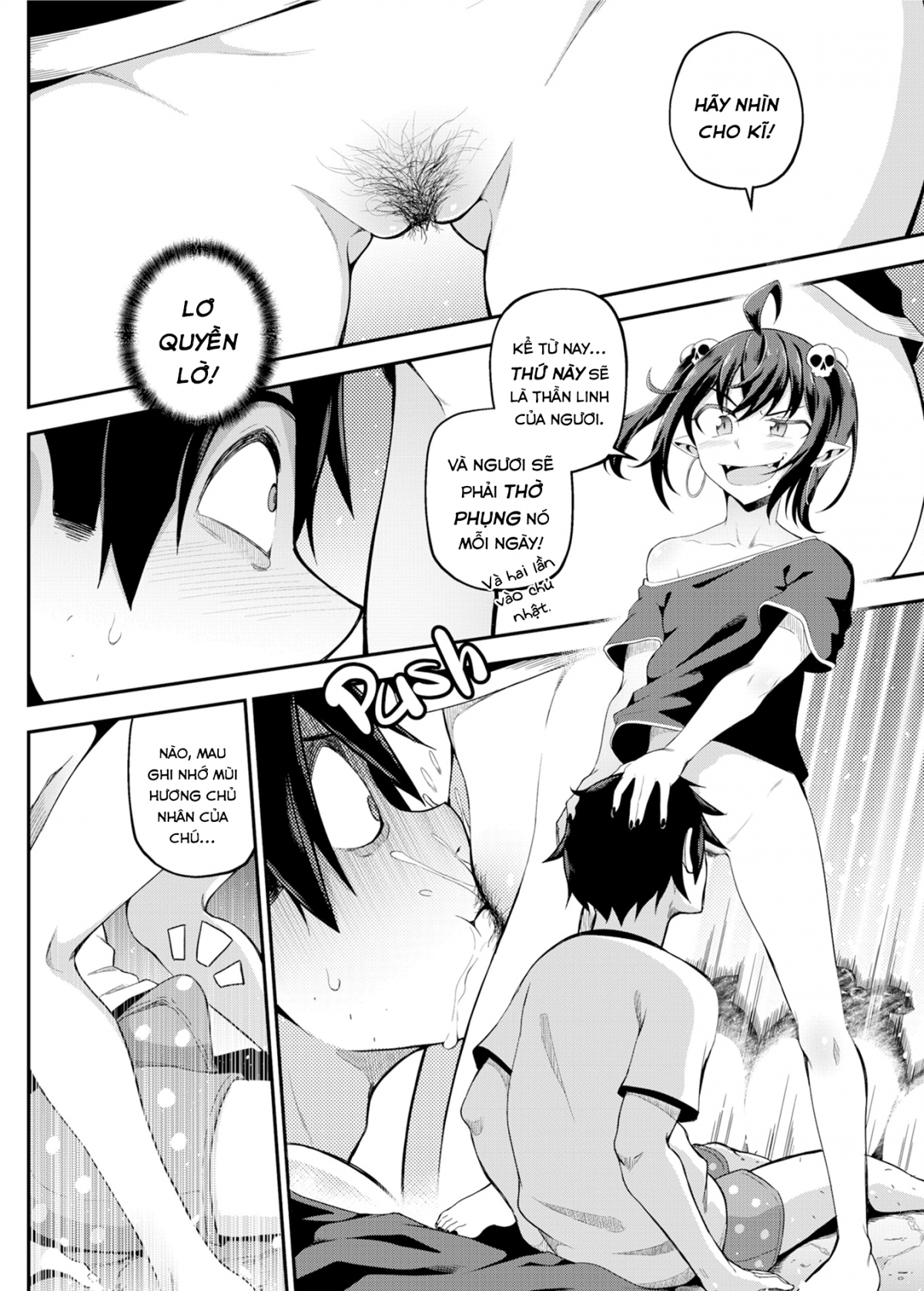 Đọc truyện hentai Lời tiên tri của HẮC NGUYỆT - Chap 2