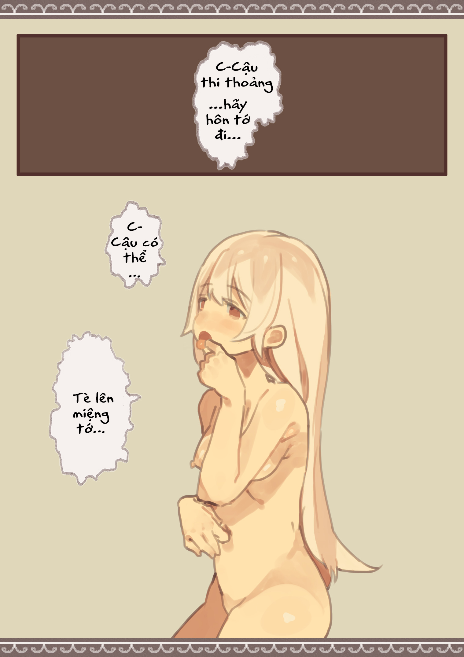 Đọc truyện hentai Cô Bạn Của Tôi Trở Thành Món Hàng Trong Chợ Nô Lệ - Oneshot