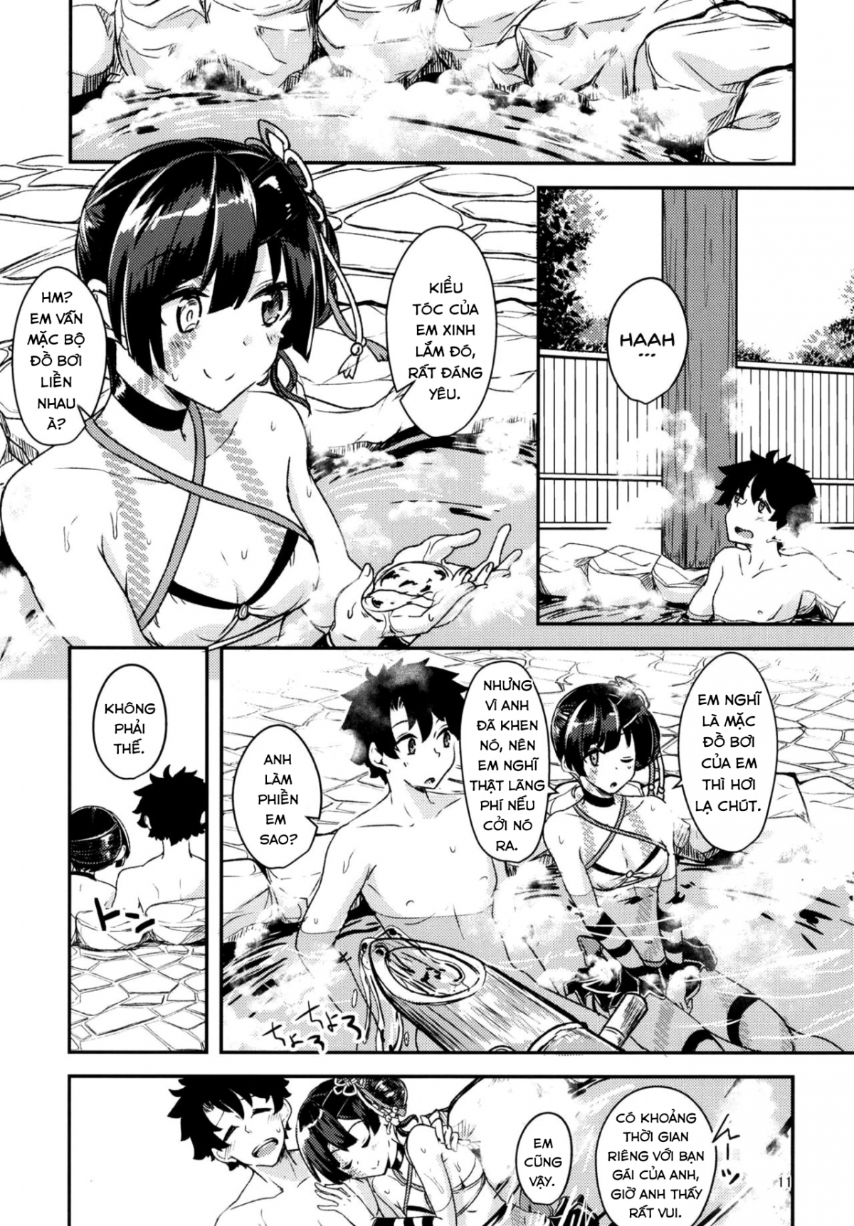 Đọc truyện hentai Paraiso Chii-chan to Yukemuri de Hawawa! - Oneshot