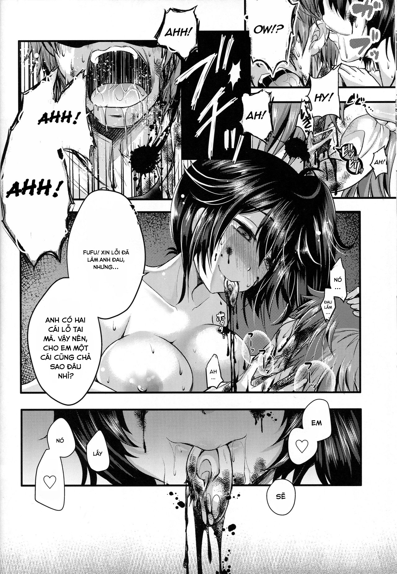 Đọc truyện hentai Ketsuniku no Yuugou (Kantai Collection -KanColle-) - Oneshot