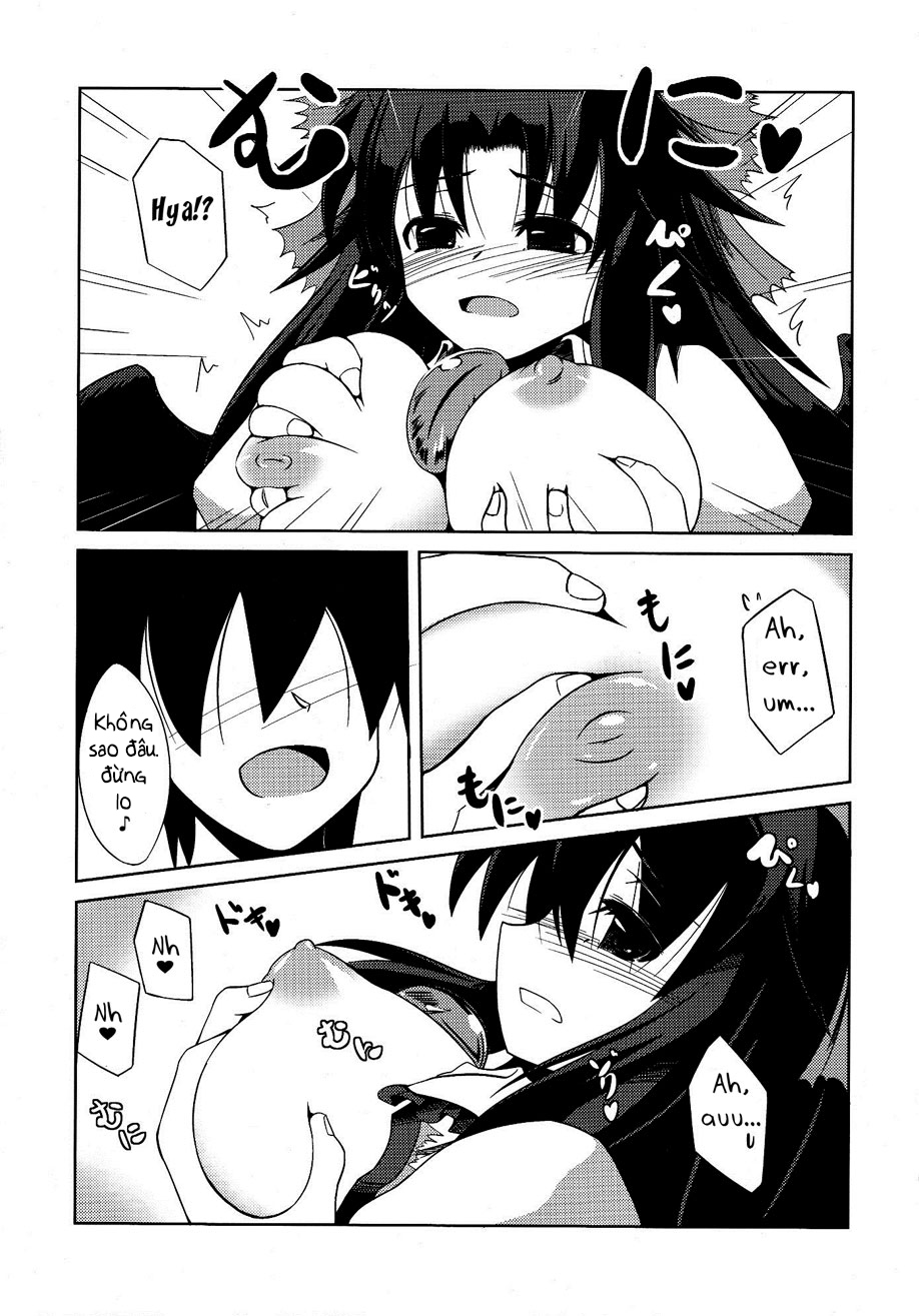 Đọc truyện hentai Okuu-chan no Oppai wo Funifuni Hon (Touhou Project) - Oneshot